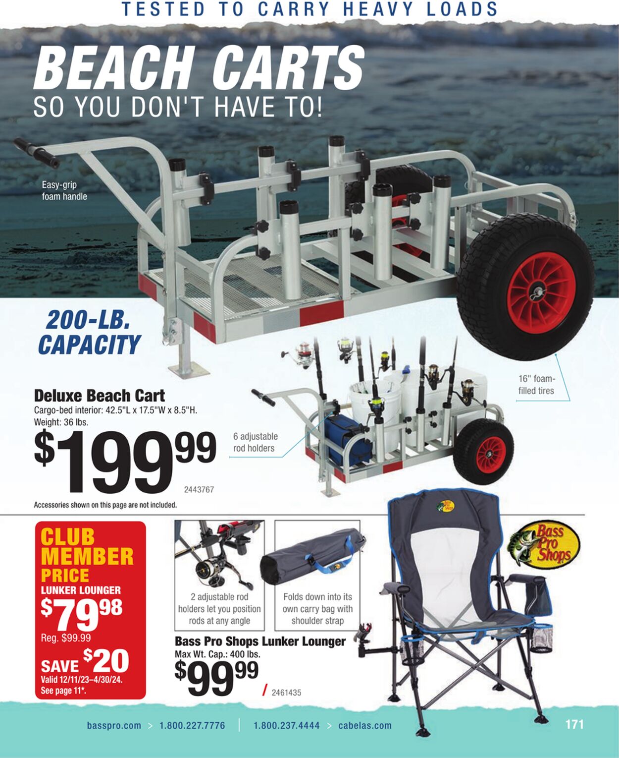 Weekly ad Bass Pro 12/07/2023 - 05/31/2024