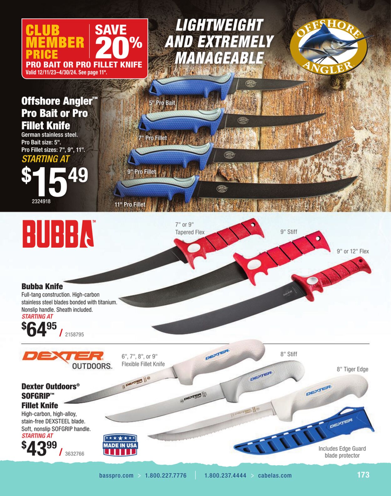 Weekly ad Bass Pro 12/07/2023 - 05/31/2024