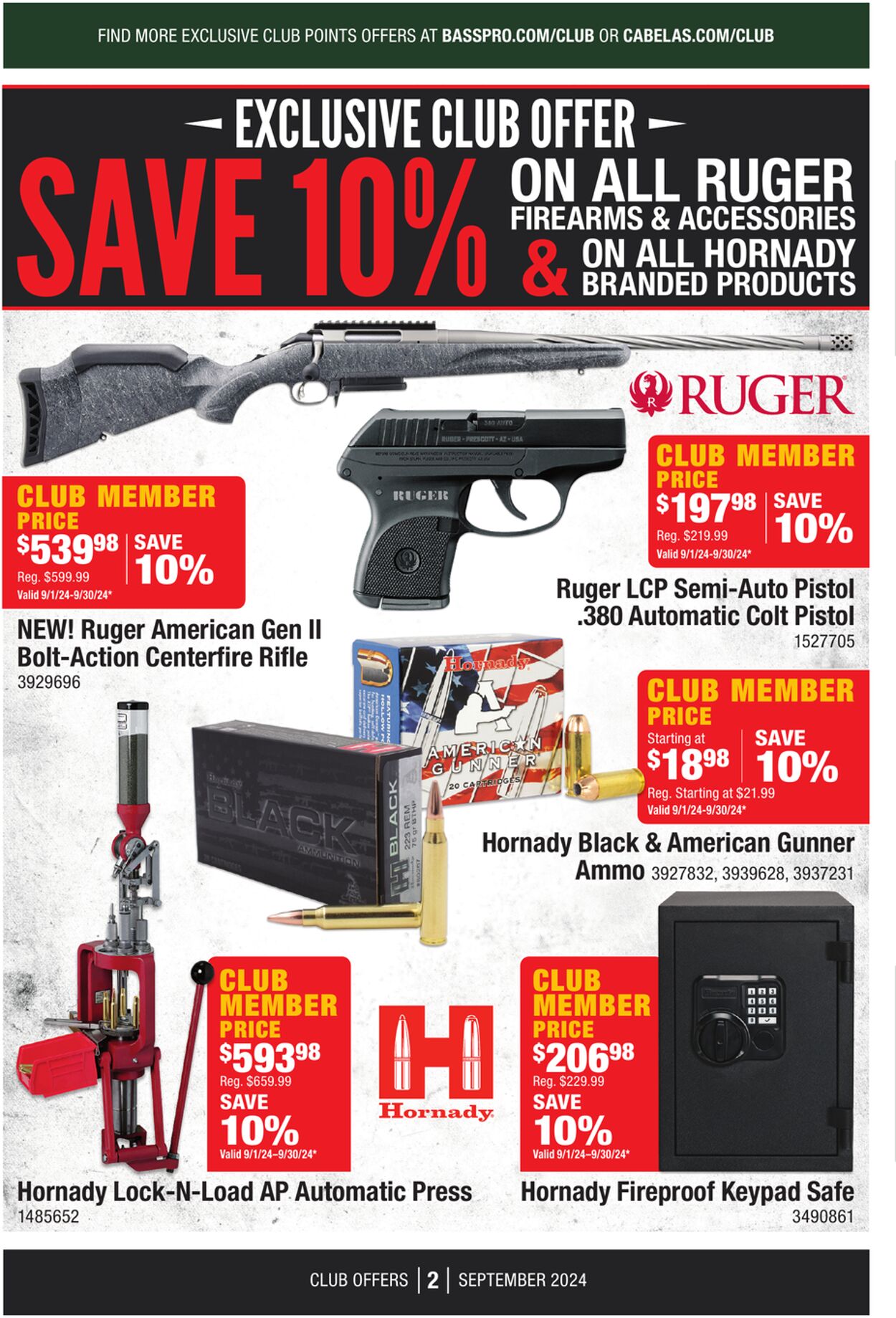 Weekly ad Bass Pro 09/01/2024 - 09/30/2024