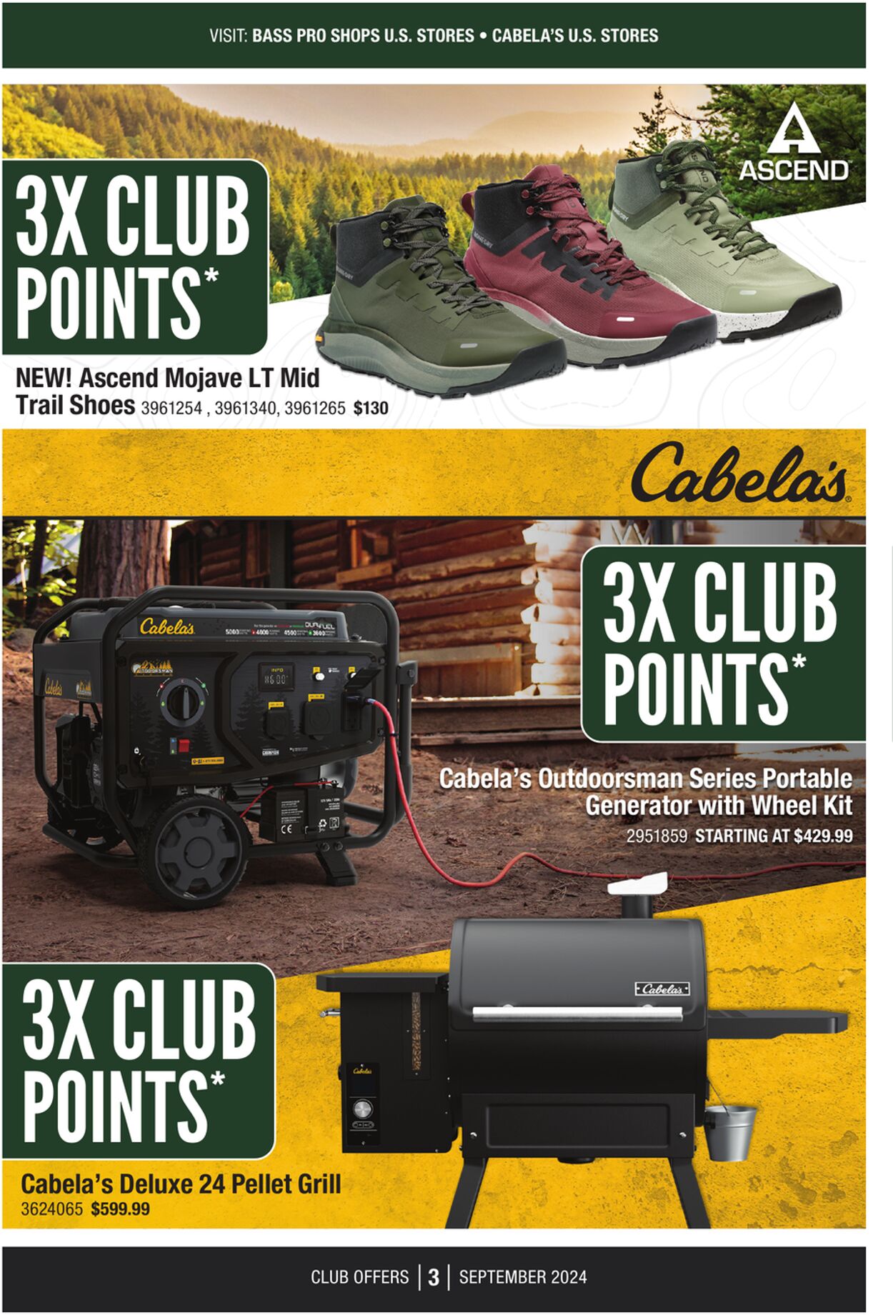 Weekly ad Bass Pro 09/01/2024 - 09/30/2024