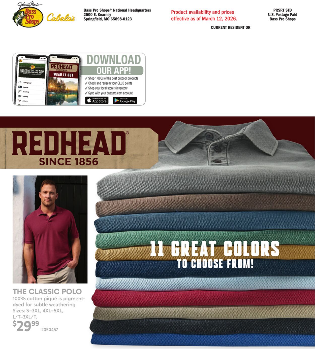 Weekly ad Bass Pro 03/12/2026 - 03/20/2026