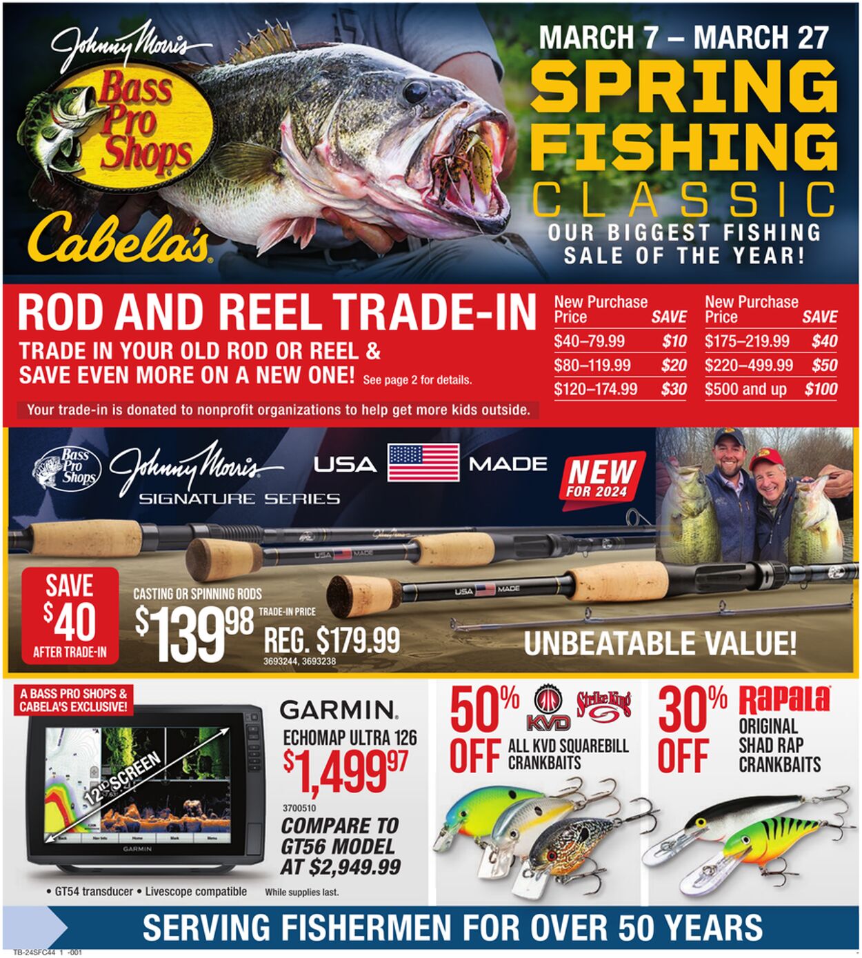 Weekly ad Bass Pro 03/07/2024 - 03/27/2024