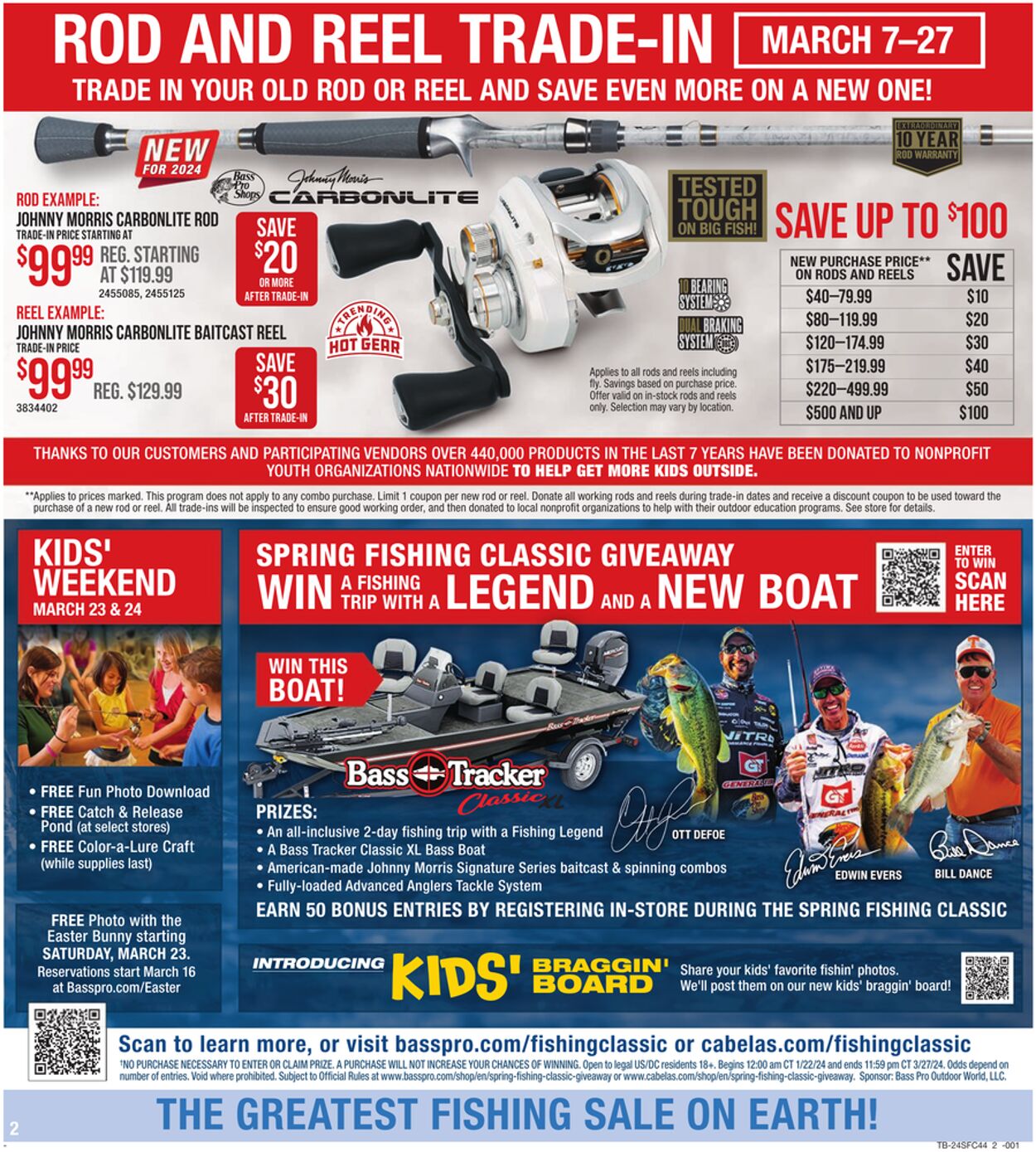 Weekly ad Bass Pro 03/07/2024 - 03/27/2024