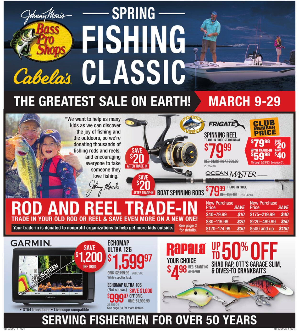 Weekly ad Bass Pro 03/09/2023 - 03/29/2023