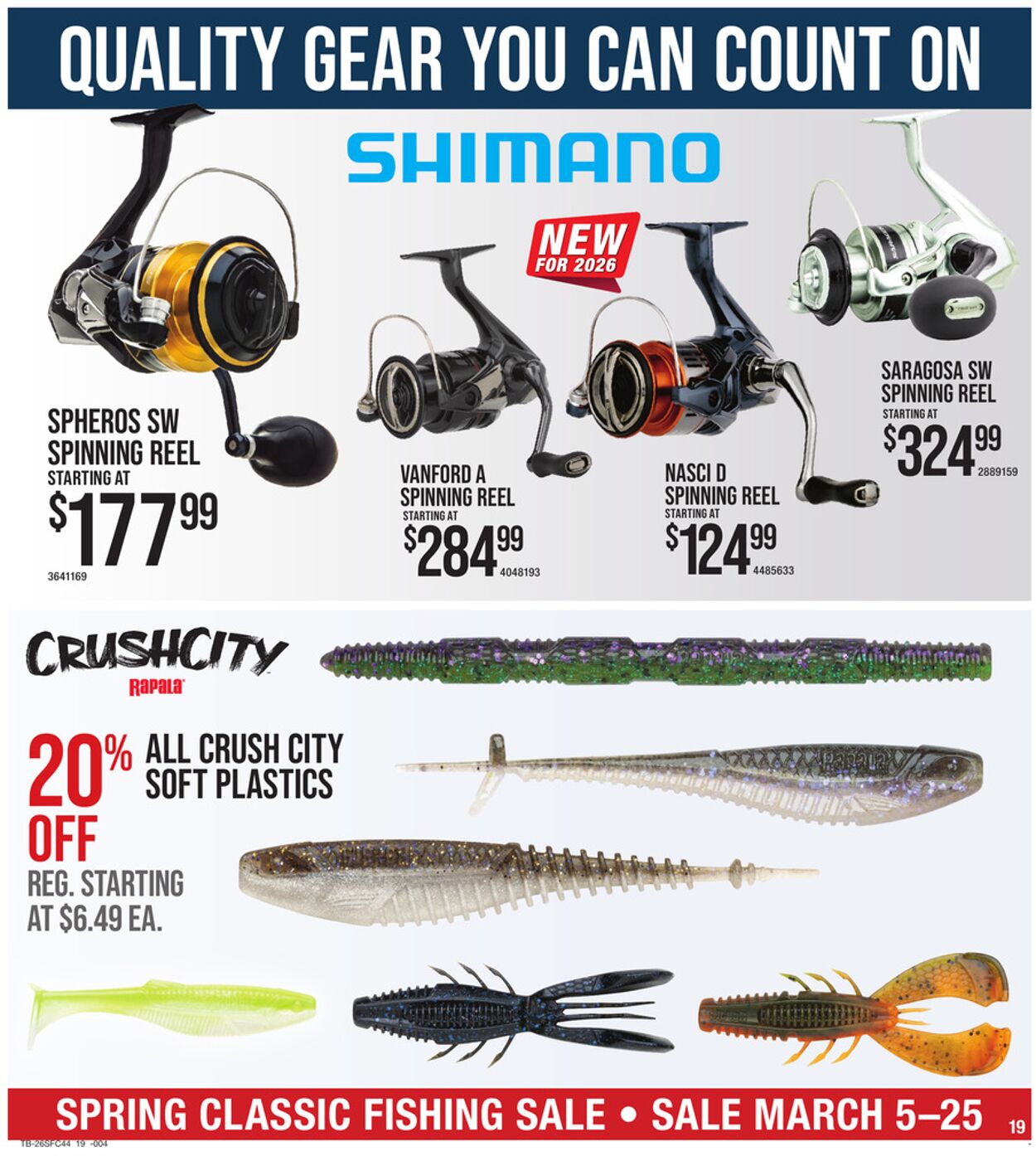 Weekly ad Bass Pro 03/05/2026 - 03/25/2026