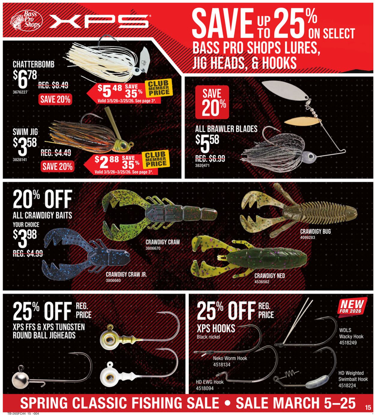 Weekly ad Bass Pro 03/05/2026 - 03/25/2026