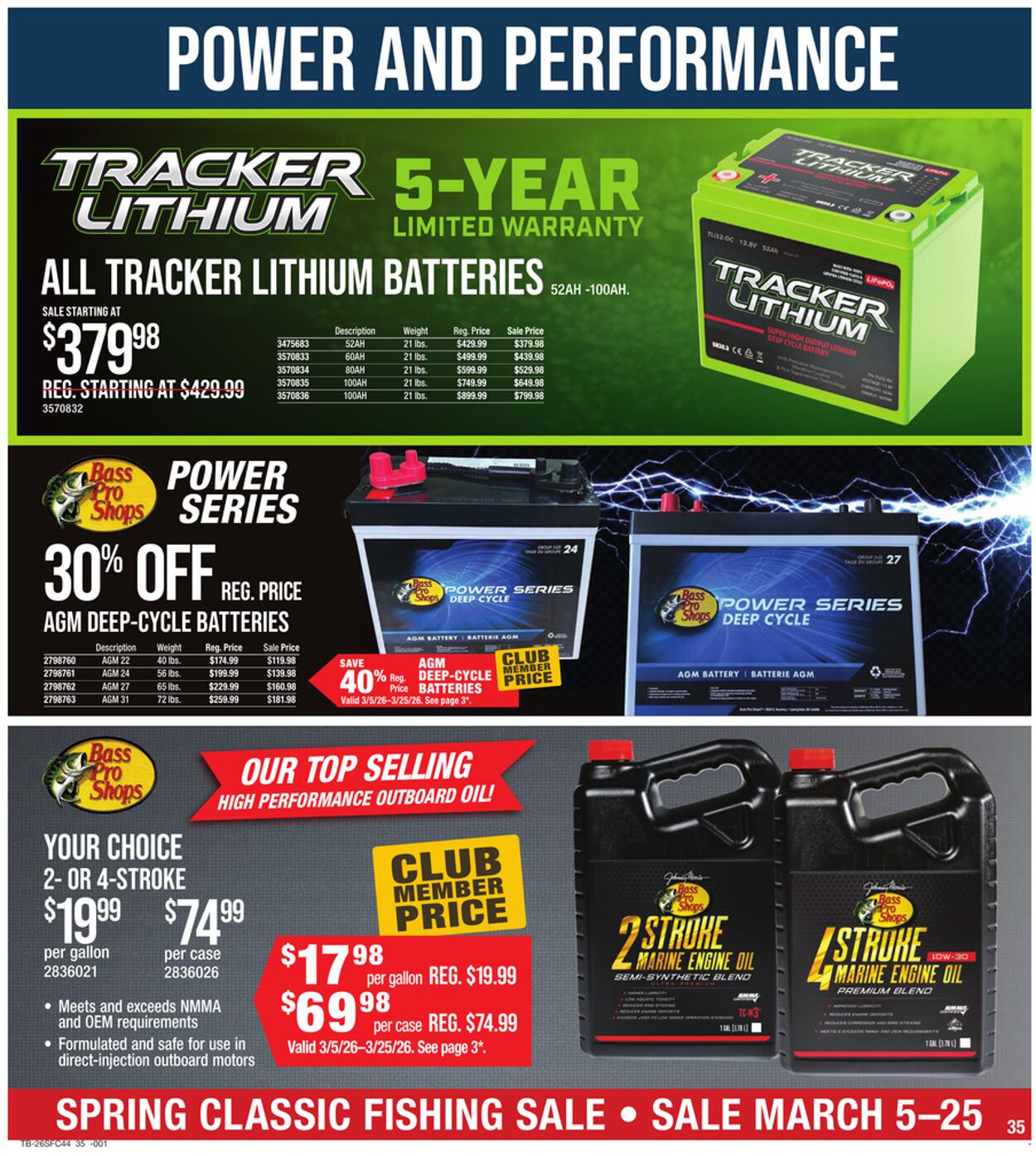 Weekly ad Bass Pro 03/05/2026 - 03/25/2026