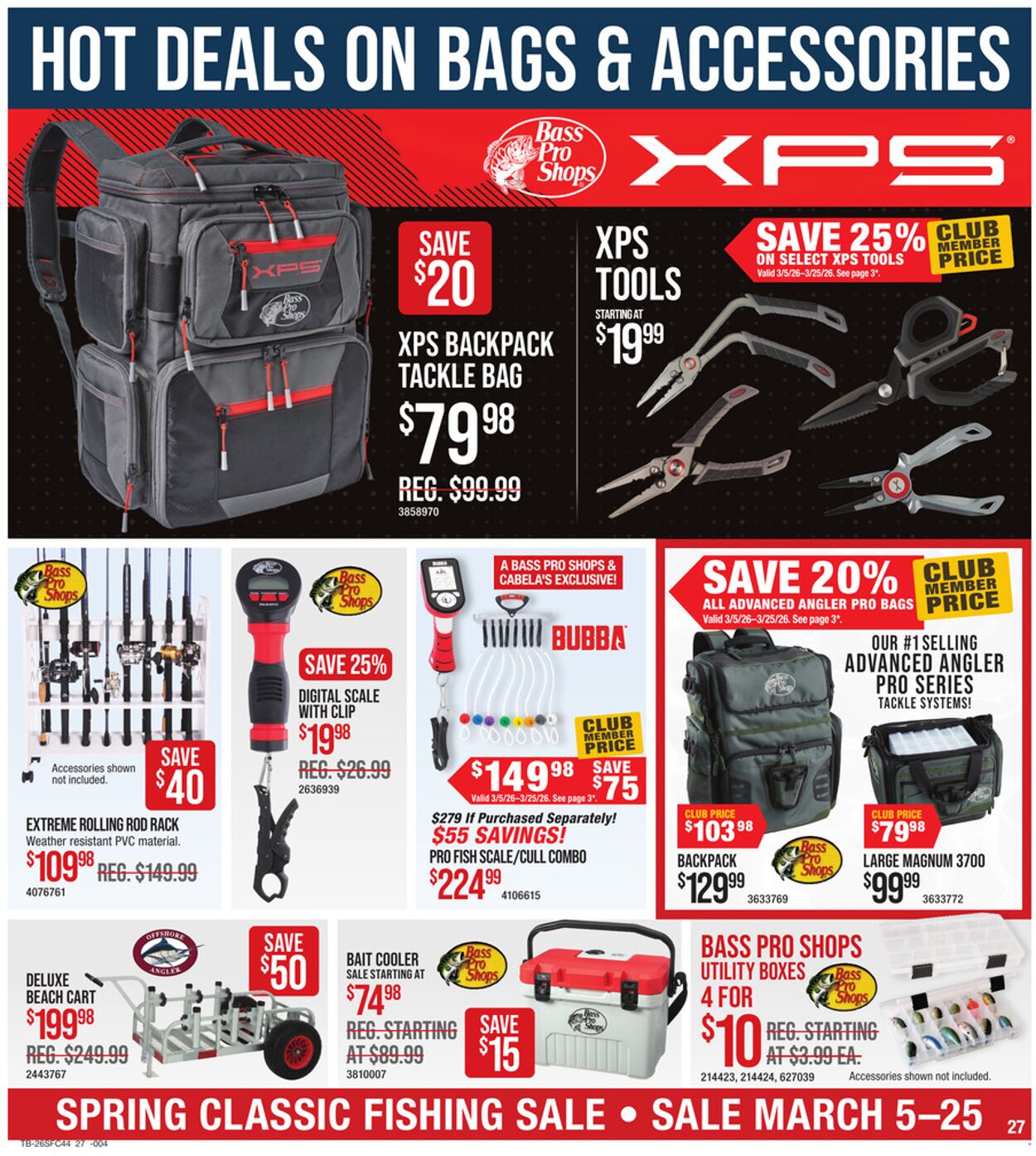 Weekly ad Bass Pro 03/05/2026 - 03/25/2026