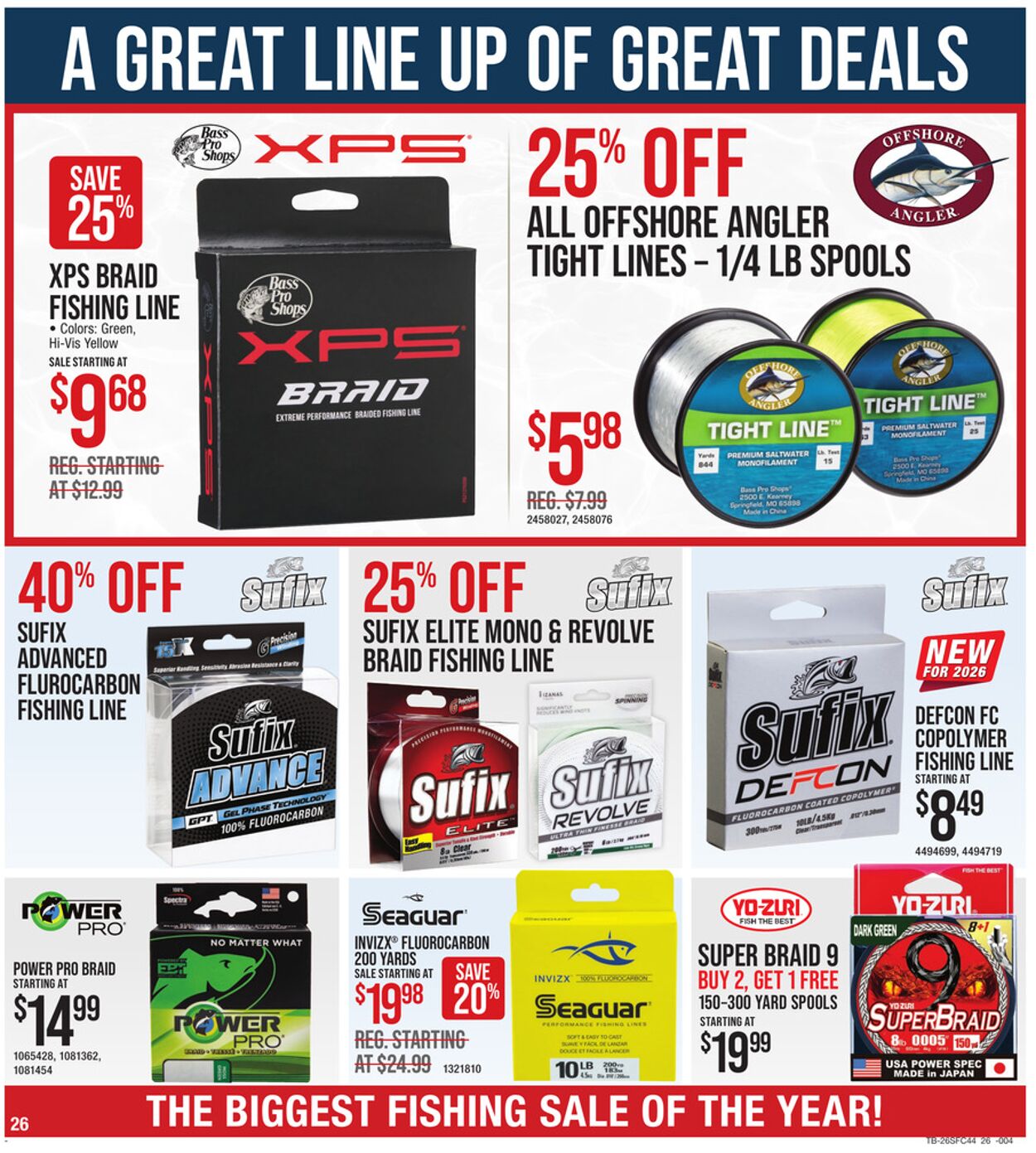 Weekly ad Bass Pro 03/05/2026 - 03/25/2026