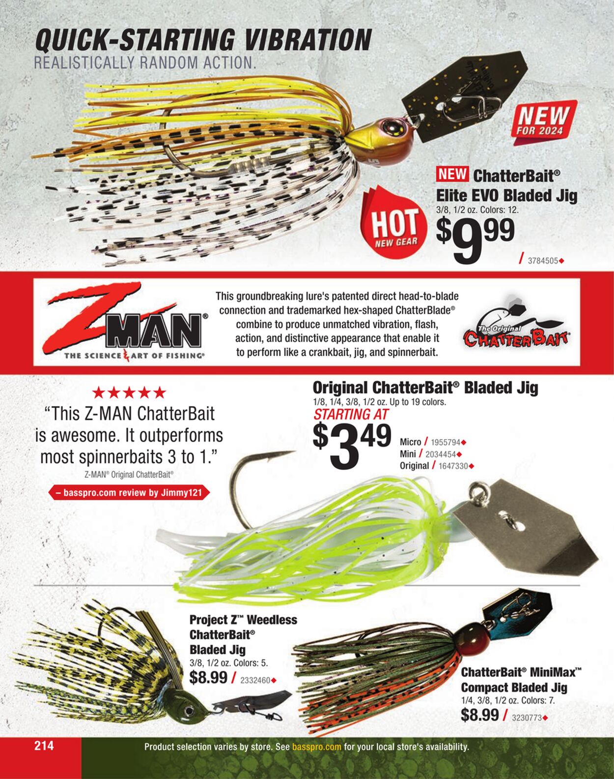 Weekly ad Bass Pro 01/01/2024 - 01/22/2025