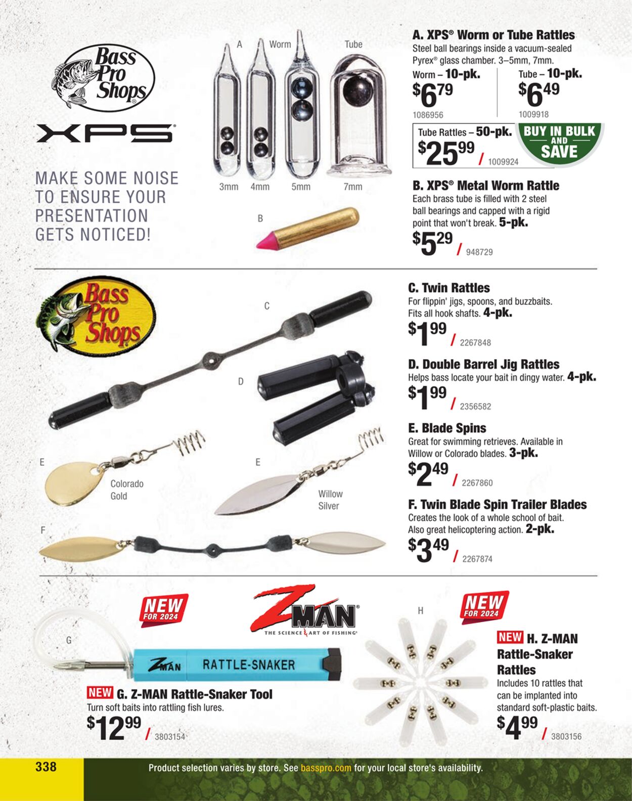 Weekly ad Bass Pro 01/01/2024 - 01/22/2025