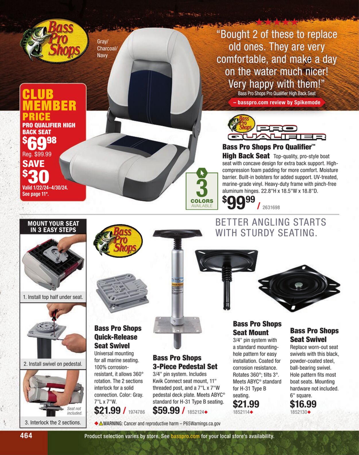 Weekly ad Bass Pro 01/01/2024 - 01/22/2025