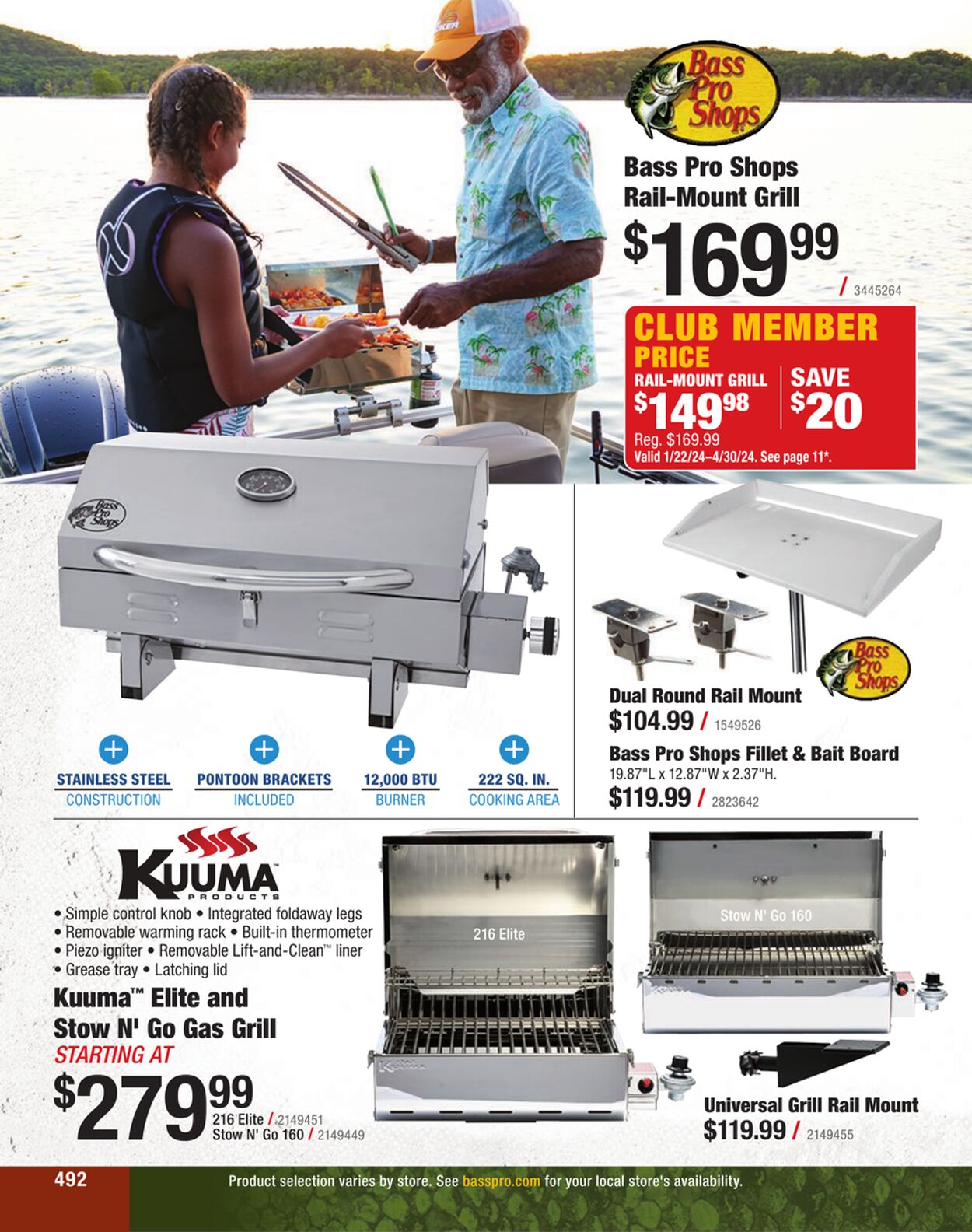 Weekly ad Bass Pro 01/01/2024 - 01/22/2025