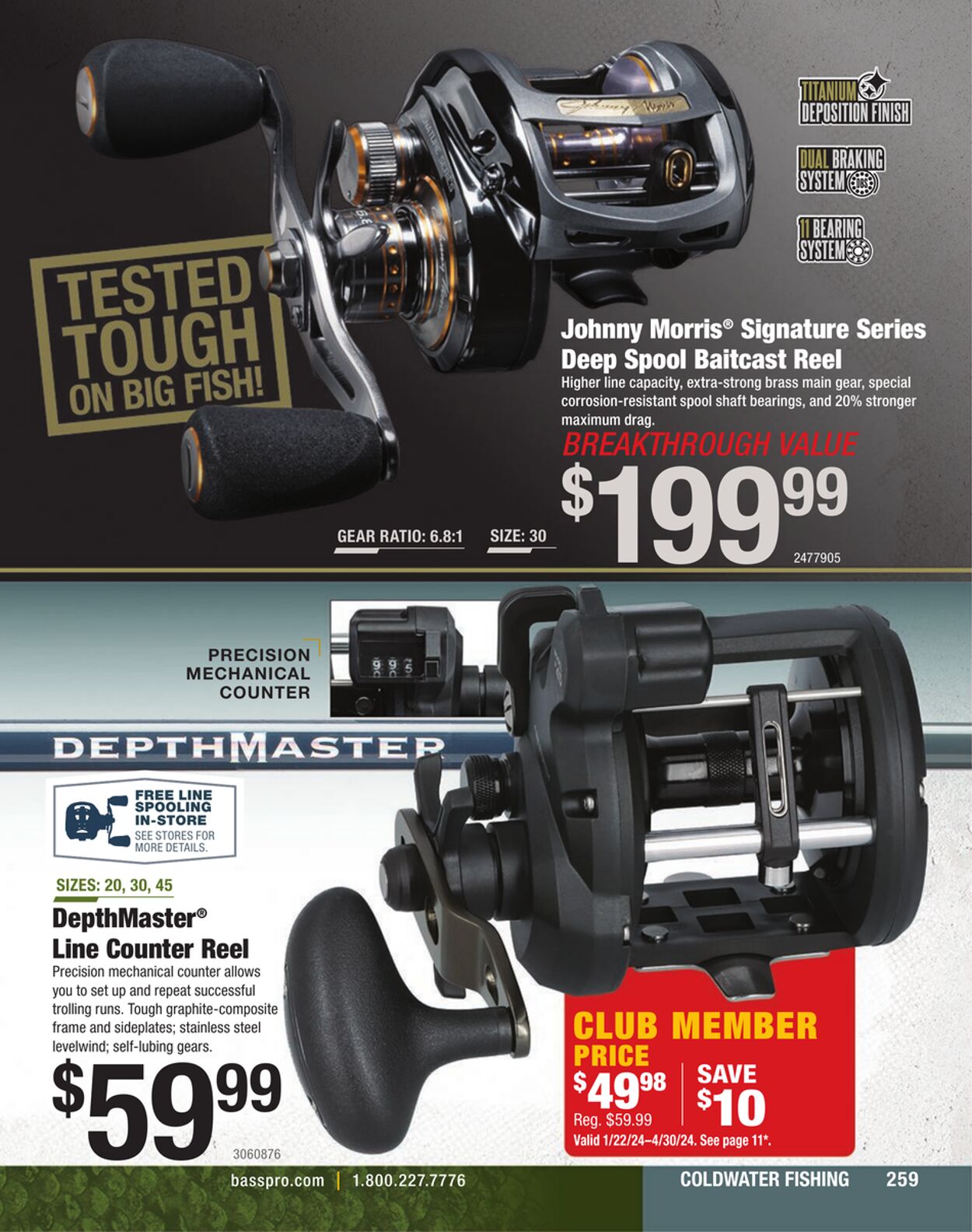 Weekly ad Bass Pro 01/01/2024 - 01/22/2025