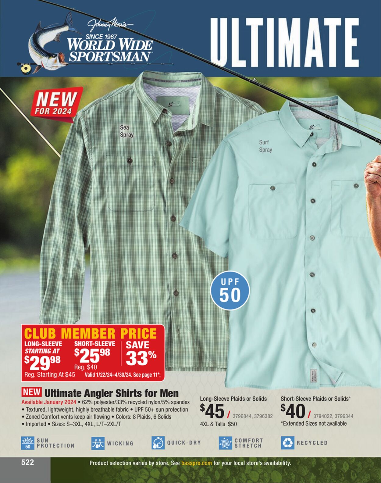 Weekly ad Bass Pro 01/01/2024 - 01/22/2025