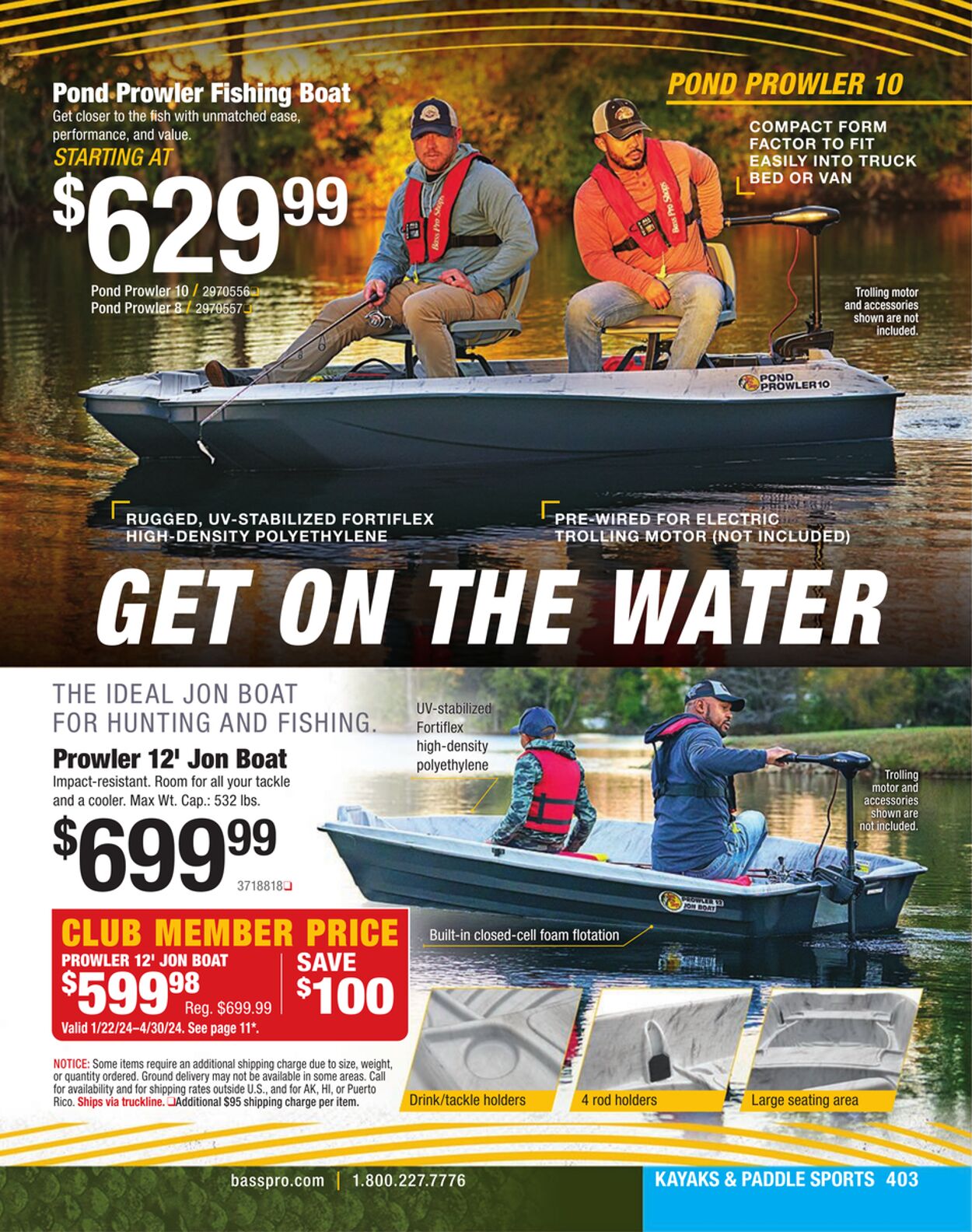 Weekly ad Bass Pro 01/01/2024 - 01/22/2025