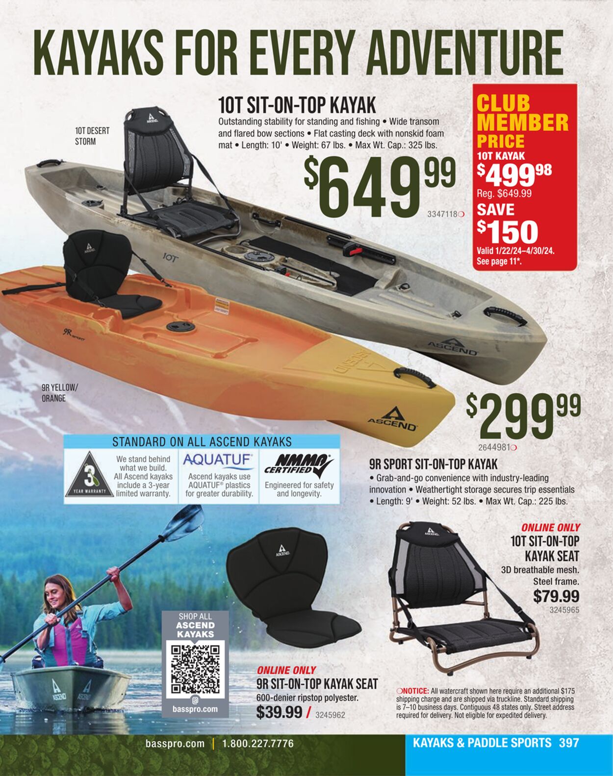 Weekly ad Bass Pro 01/01/2024 - 01/22/2025