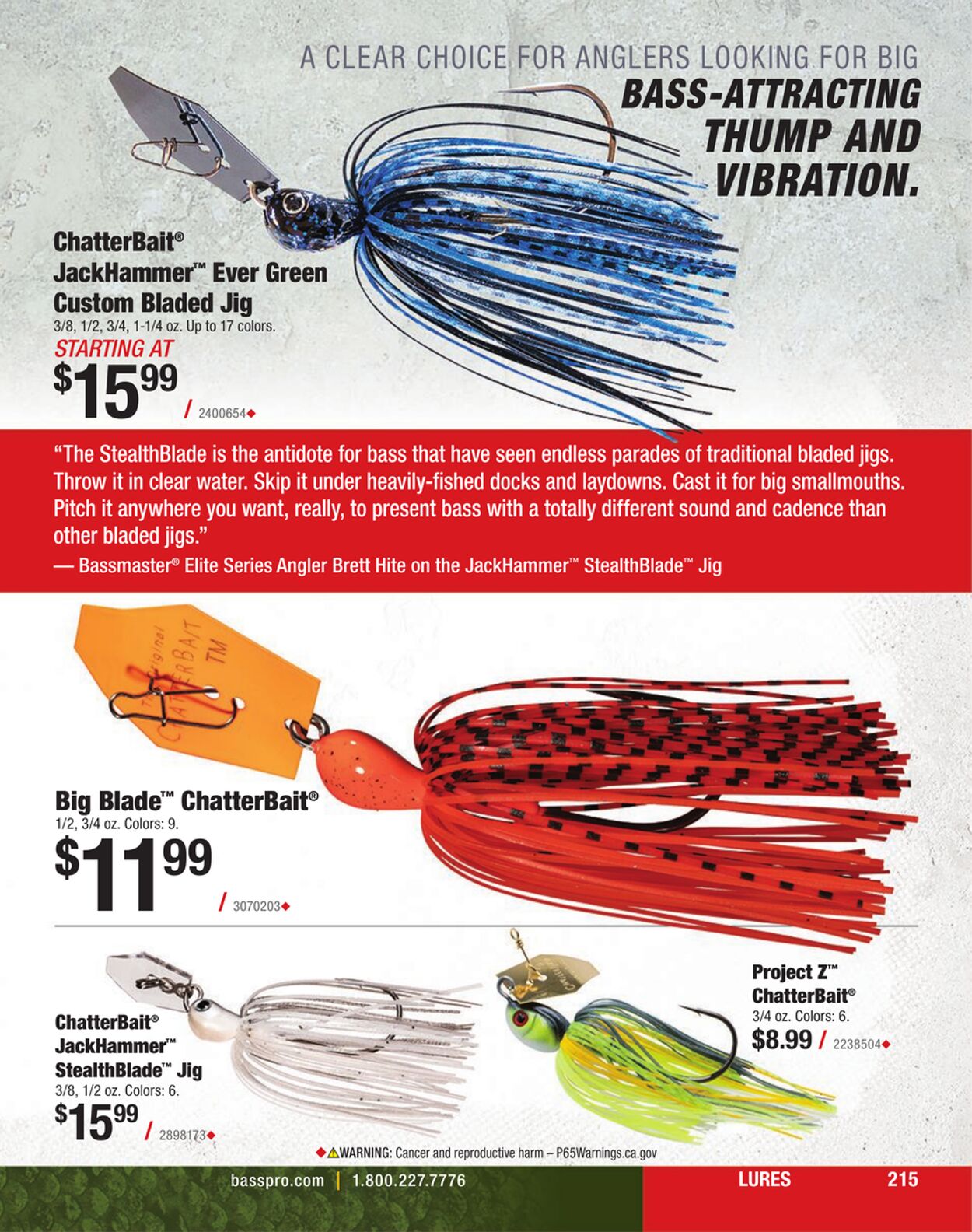 Weekly ad Bass Pro 01/01/2024 - 01/22/2025