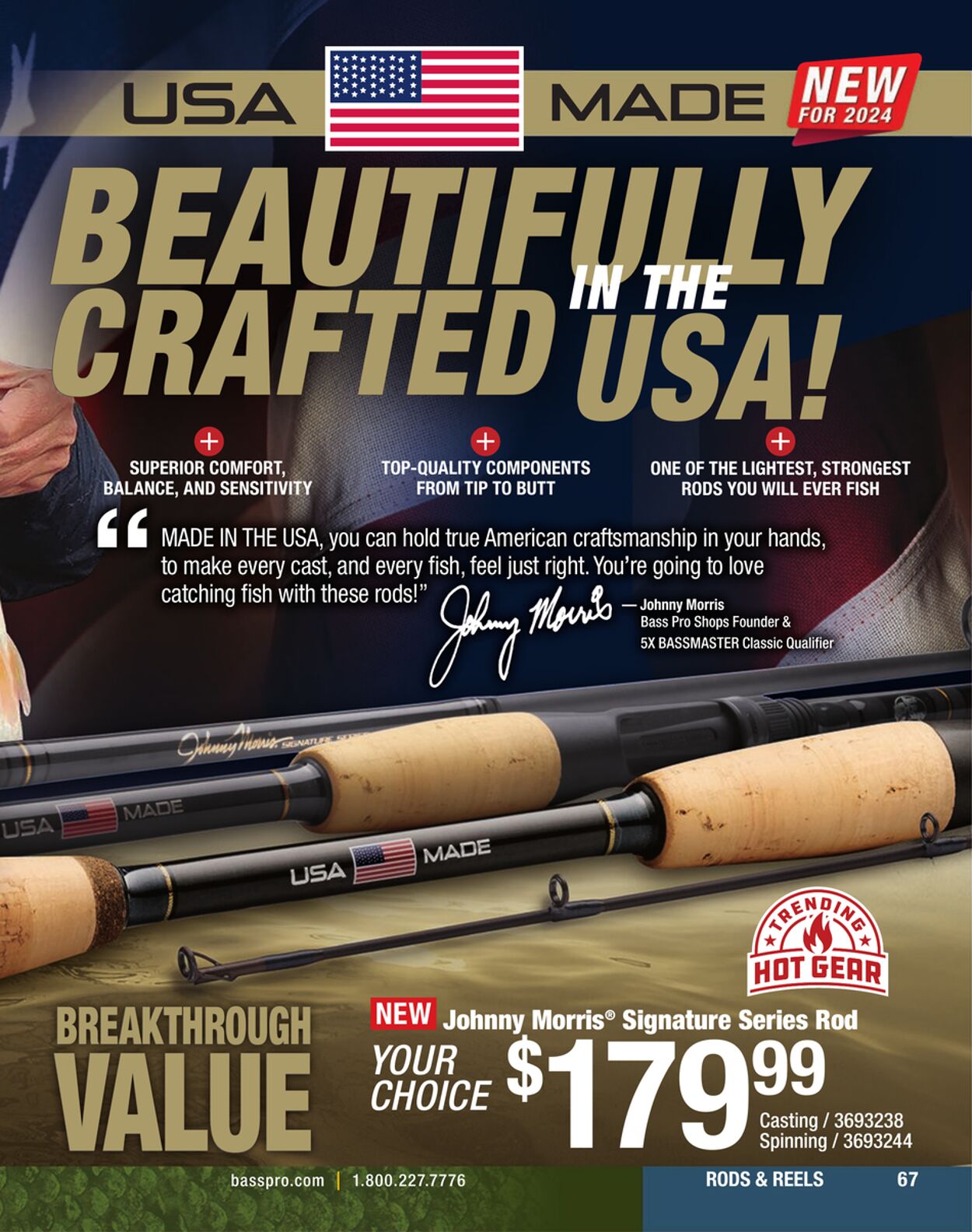 Weekly ad Bass Pro 01/01/2024 - 01/22/2025