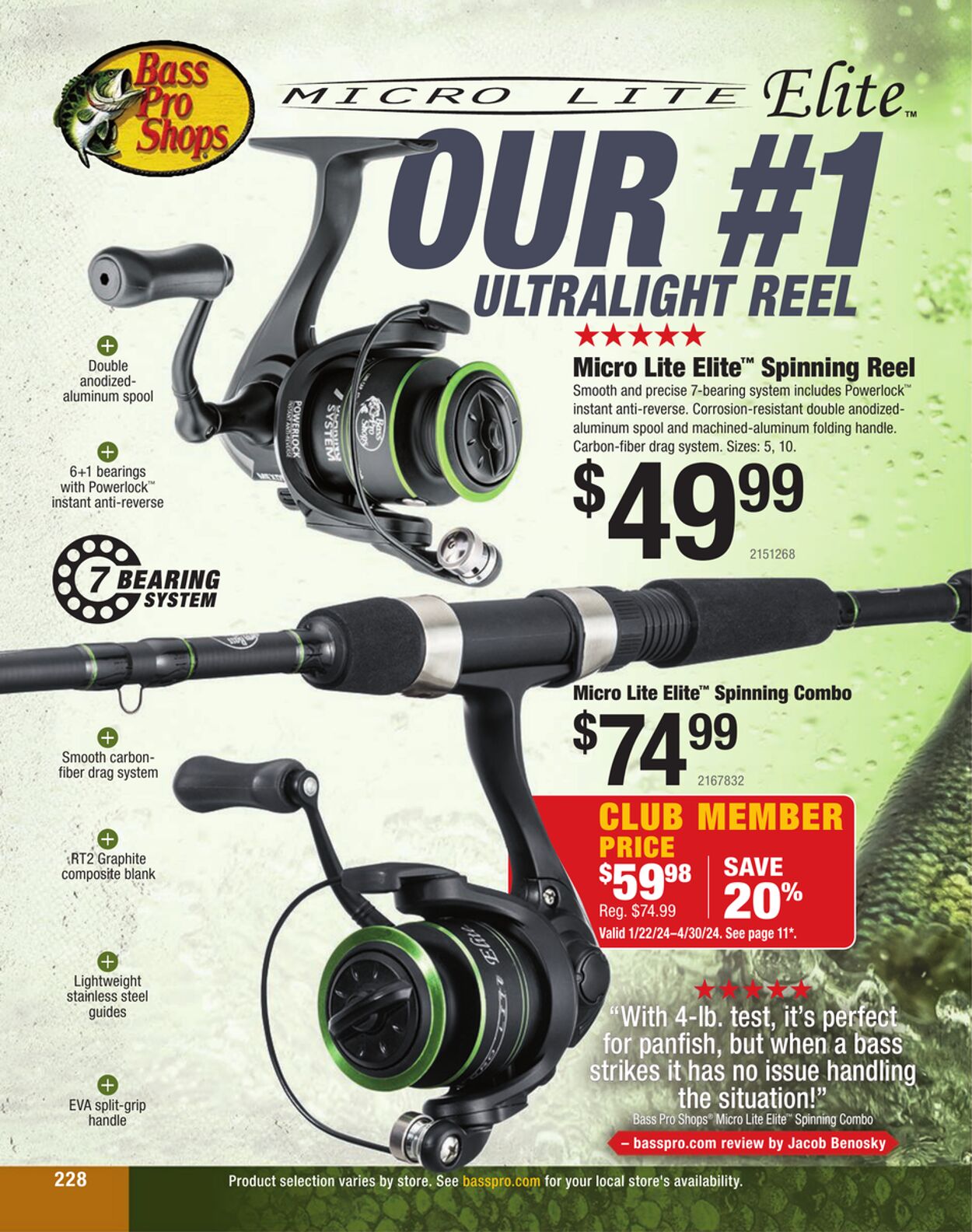 Weekly ad Bass Pro 01/01/2024 - 01/22/2025