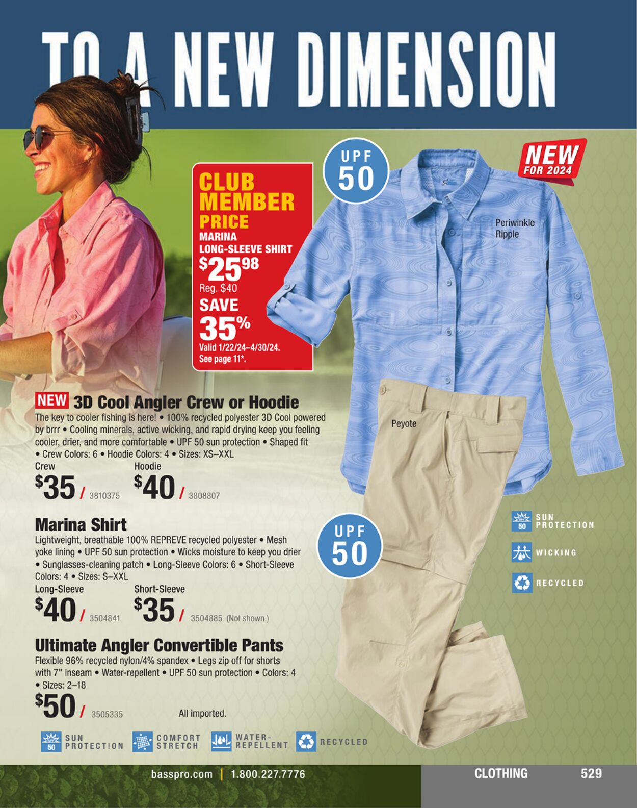 Weekly ad Bass Pro 01/01/2024 - 01/22/2025