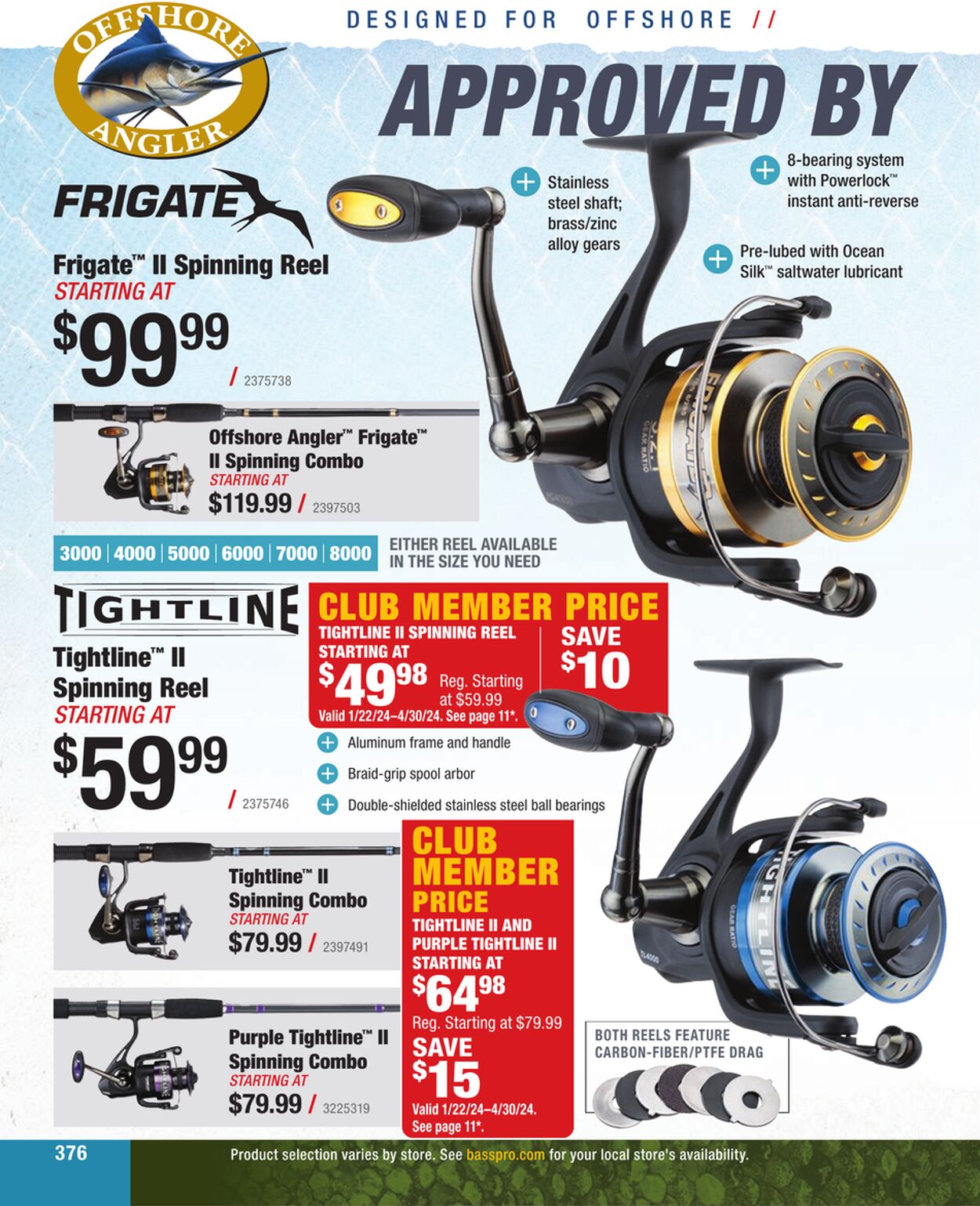 Weekly ad Bass Pro 01/01/2024 - 01/22/2025