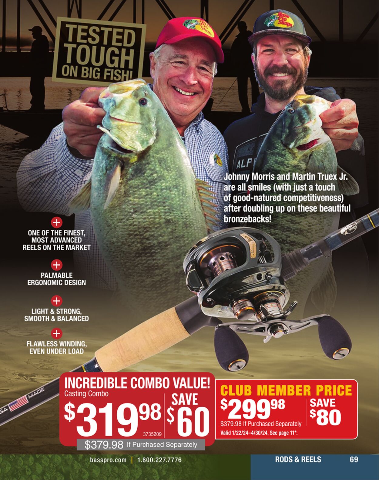 Weekly ad Bass Pro 01/01/2024 - 01/22/2025