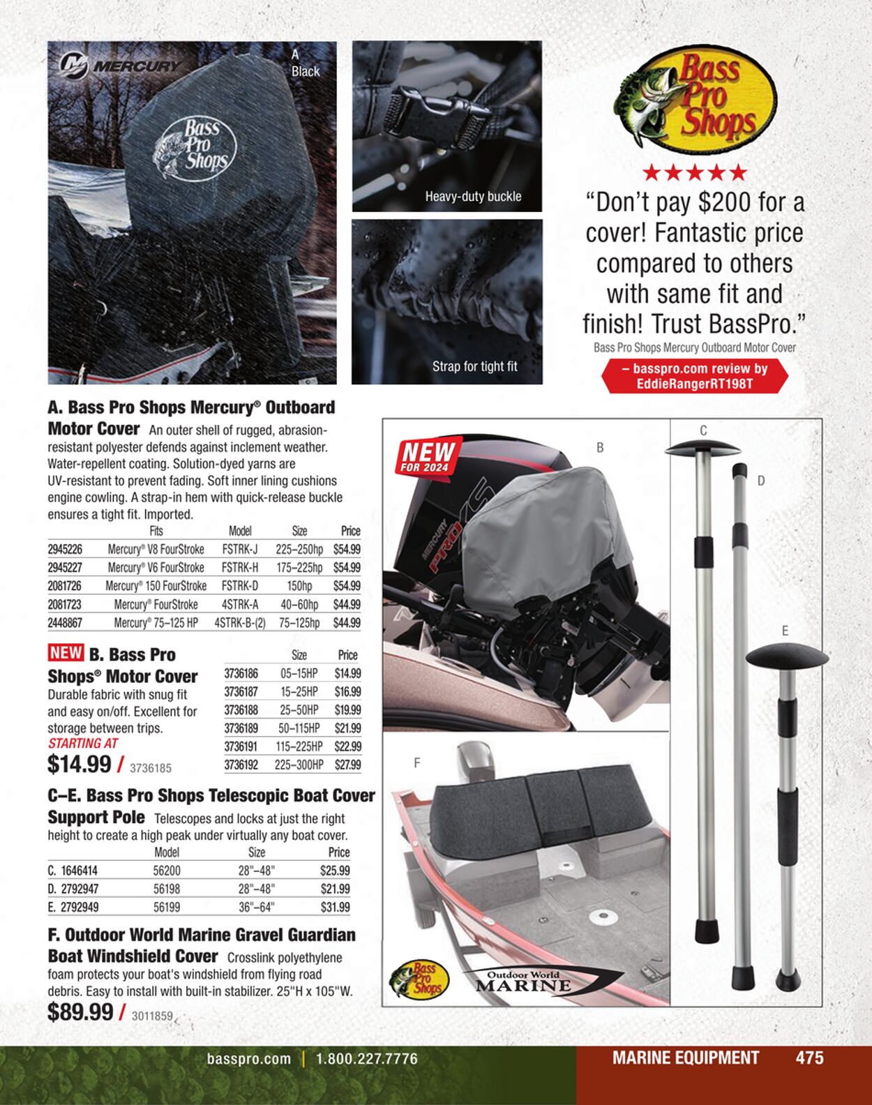 Weekly ad Bass Pro 01/01/2024 - 01/22/2025