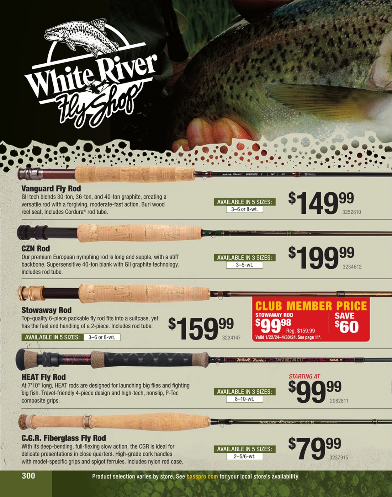 Weekly ad Bass Pro 01/01/2024 - 01/22/2025