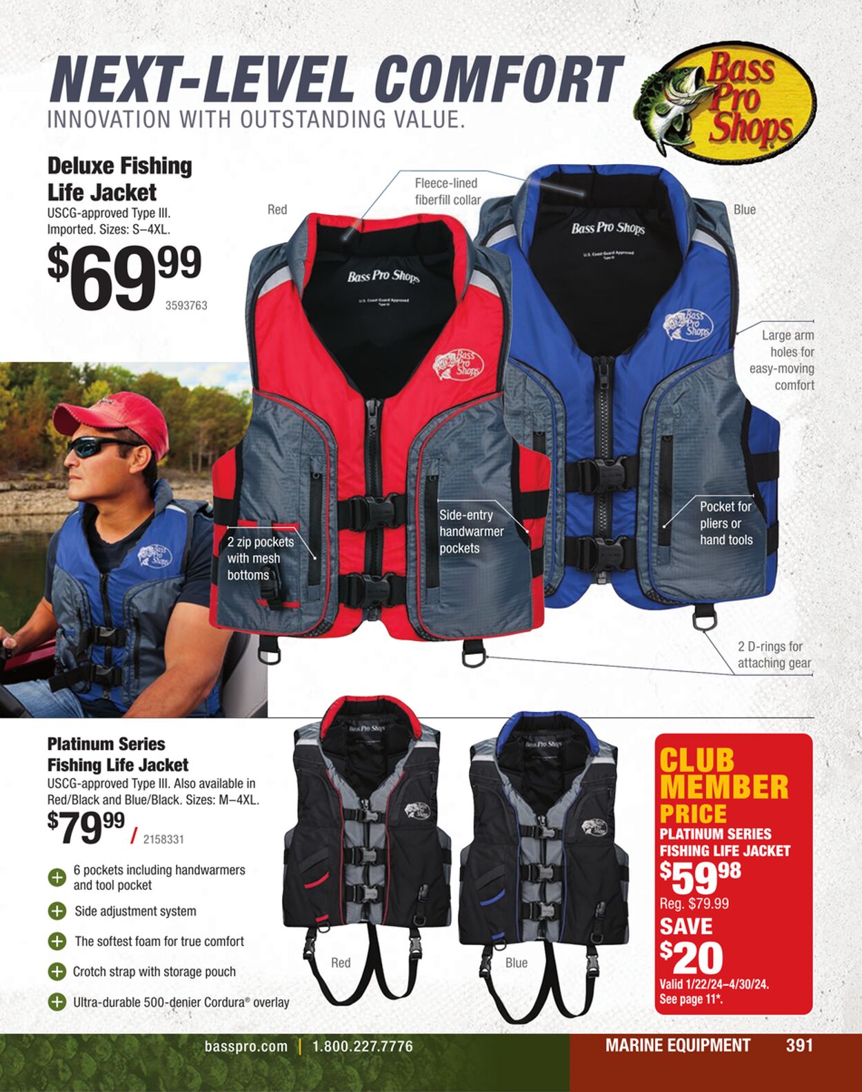 Weekly ad Bass Pro 01/01/2024 - 01/22/2025