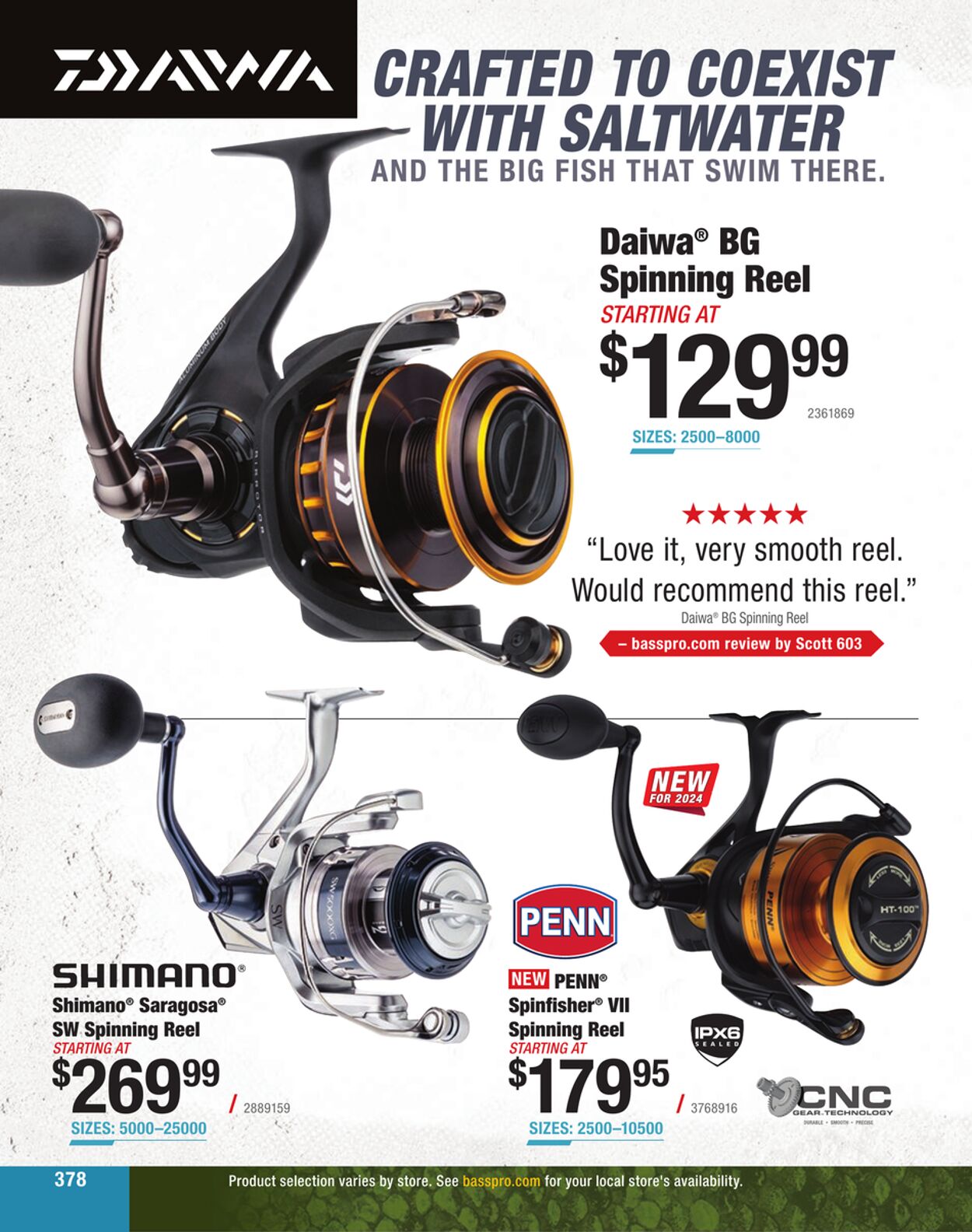 Weekly ad Bass Pro 01/01/2024 - 01/22/2025