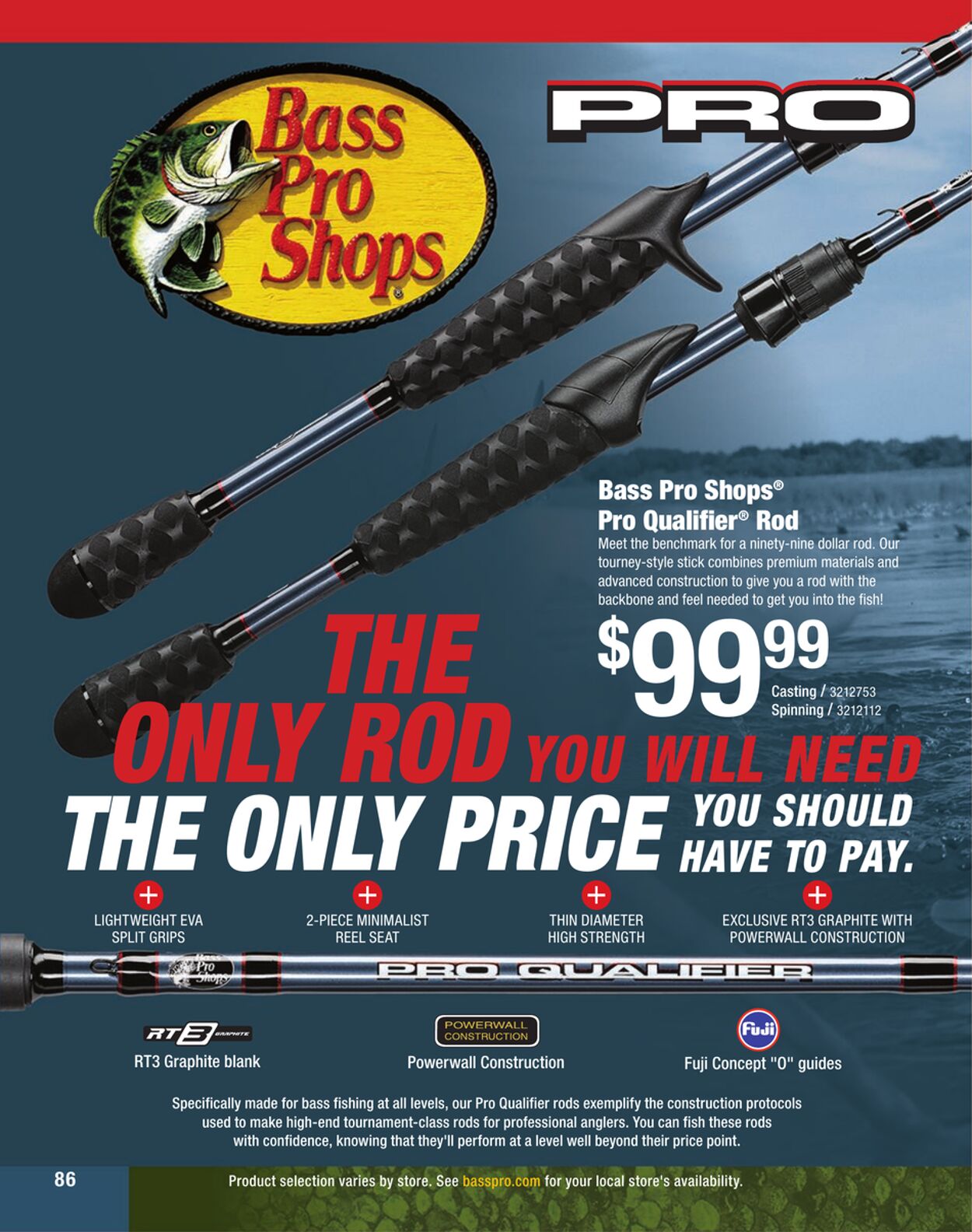 Weekly ad Bass Pro 01/01/2024 - 01/22/2025