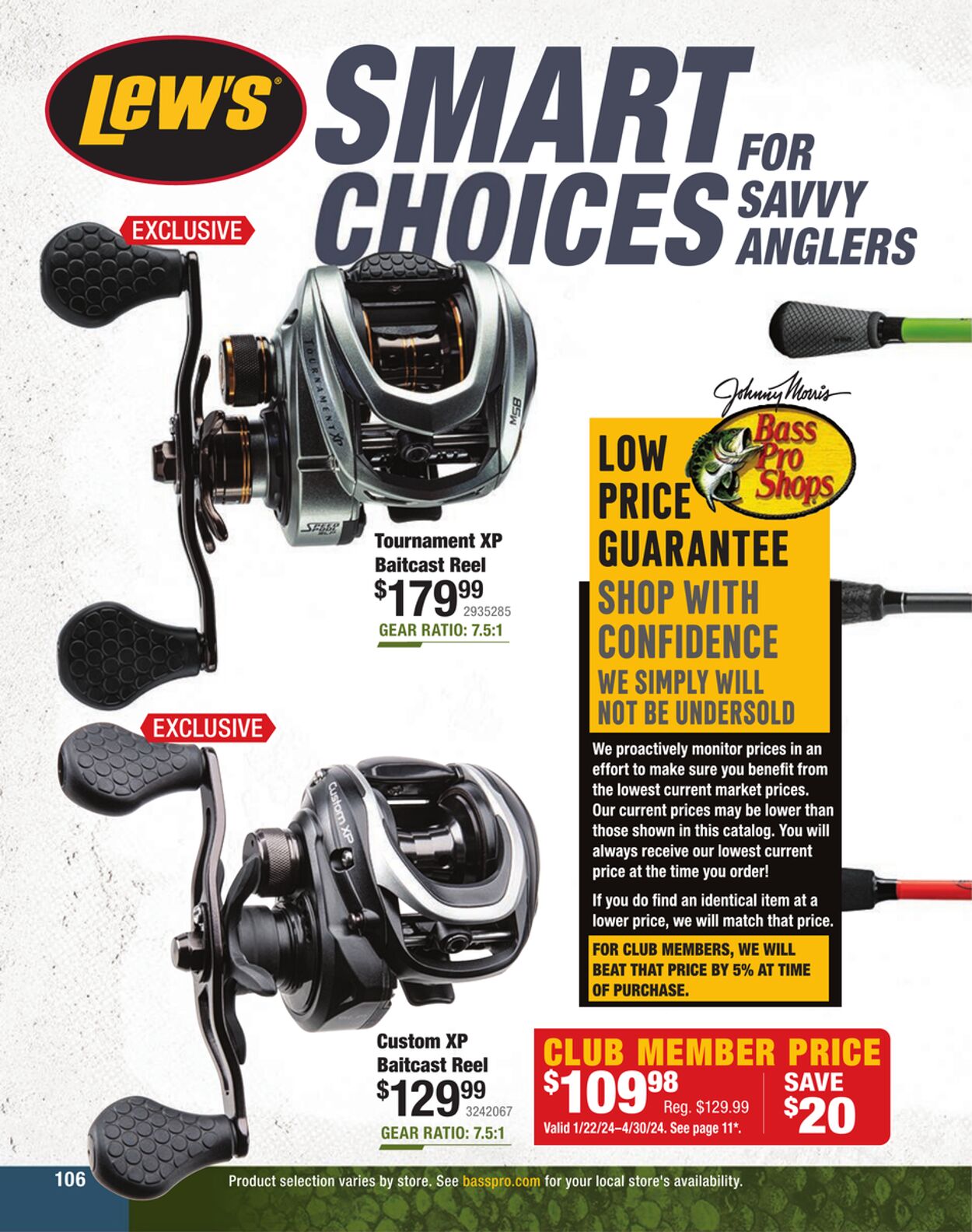 Weekly ad Bass Pro 01/01/2024 - 01/22/2025