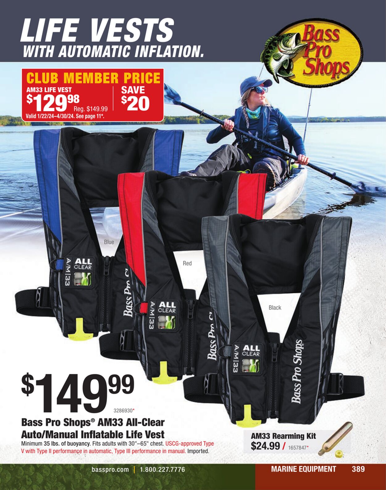 Weekly ad Bass Pro 01/01/2024 - 01/22/2025