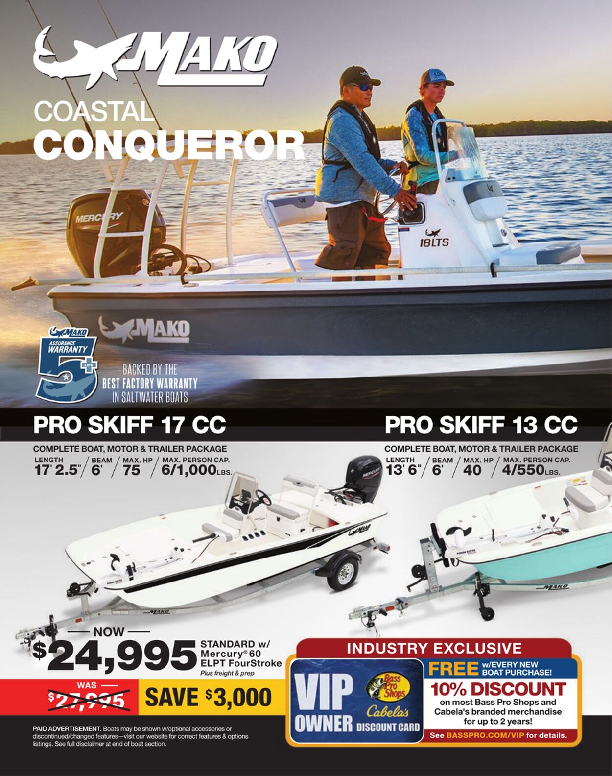 Weekly ad Bass Pro 01/01/2024 - 01/22/2025