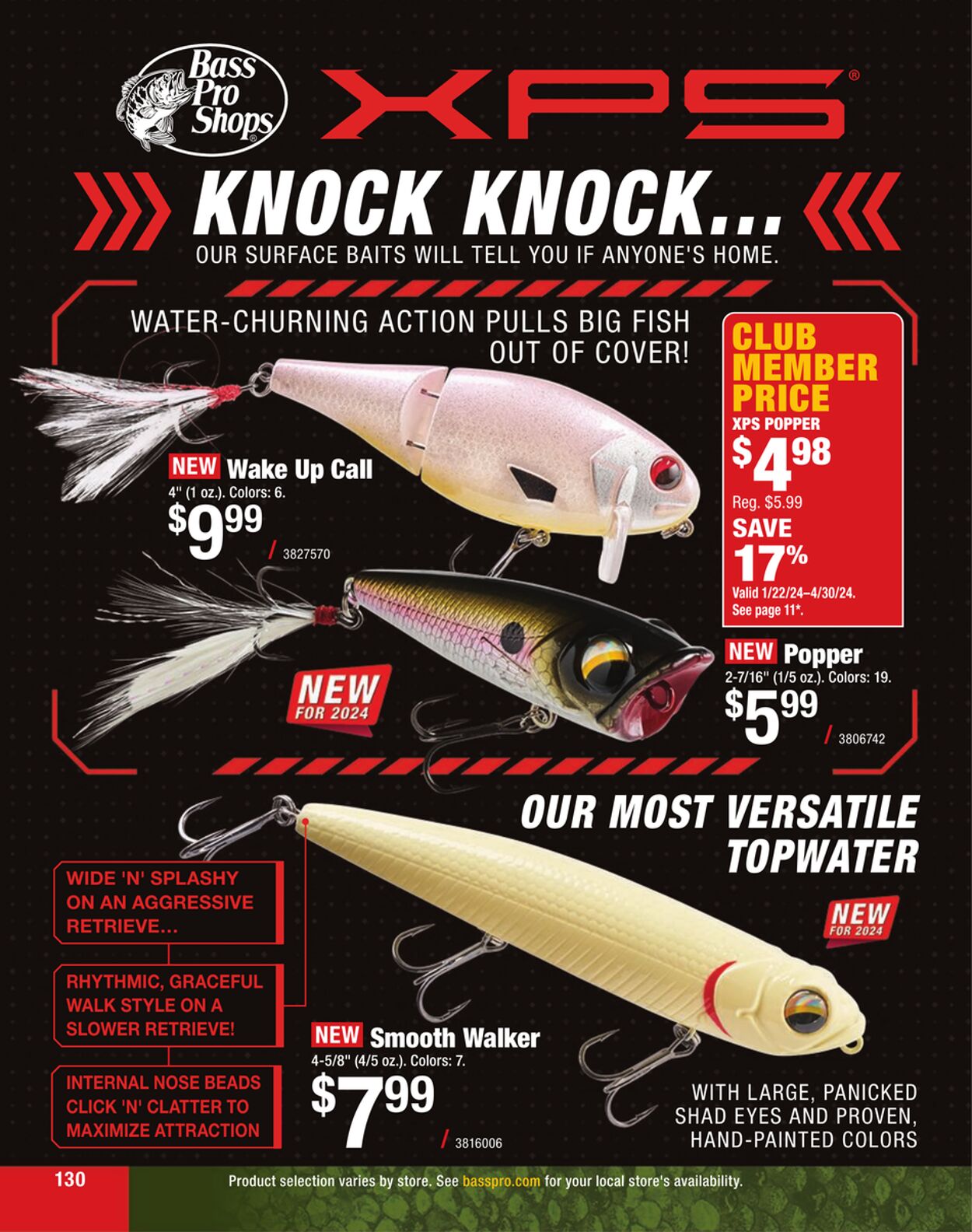 Weekly ad Bass Pro 01/01/2024 - 01/22/2025