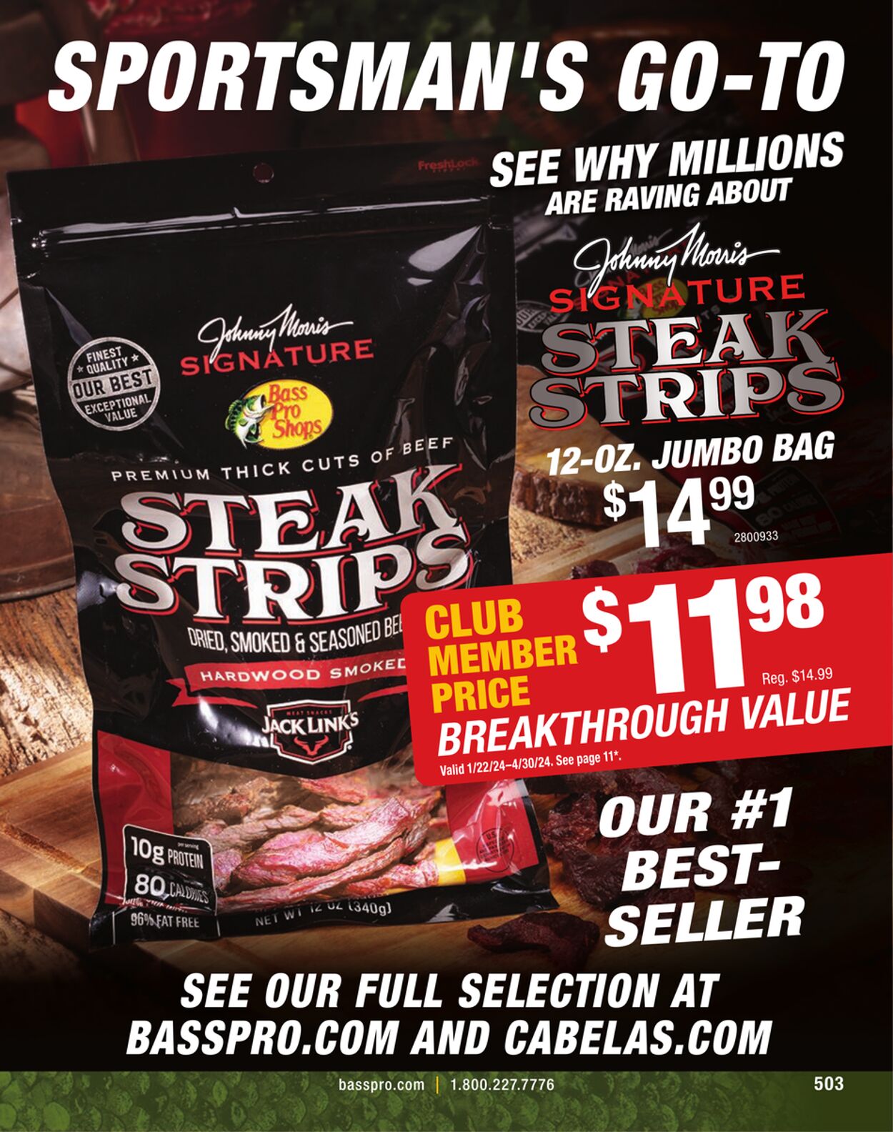 Weekly ad Bass Pro 01/01/2024 - 01/22/2025