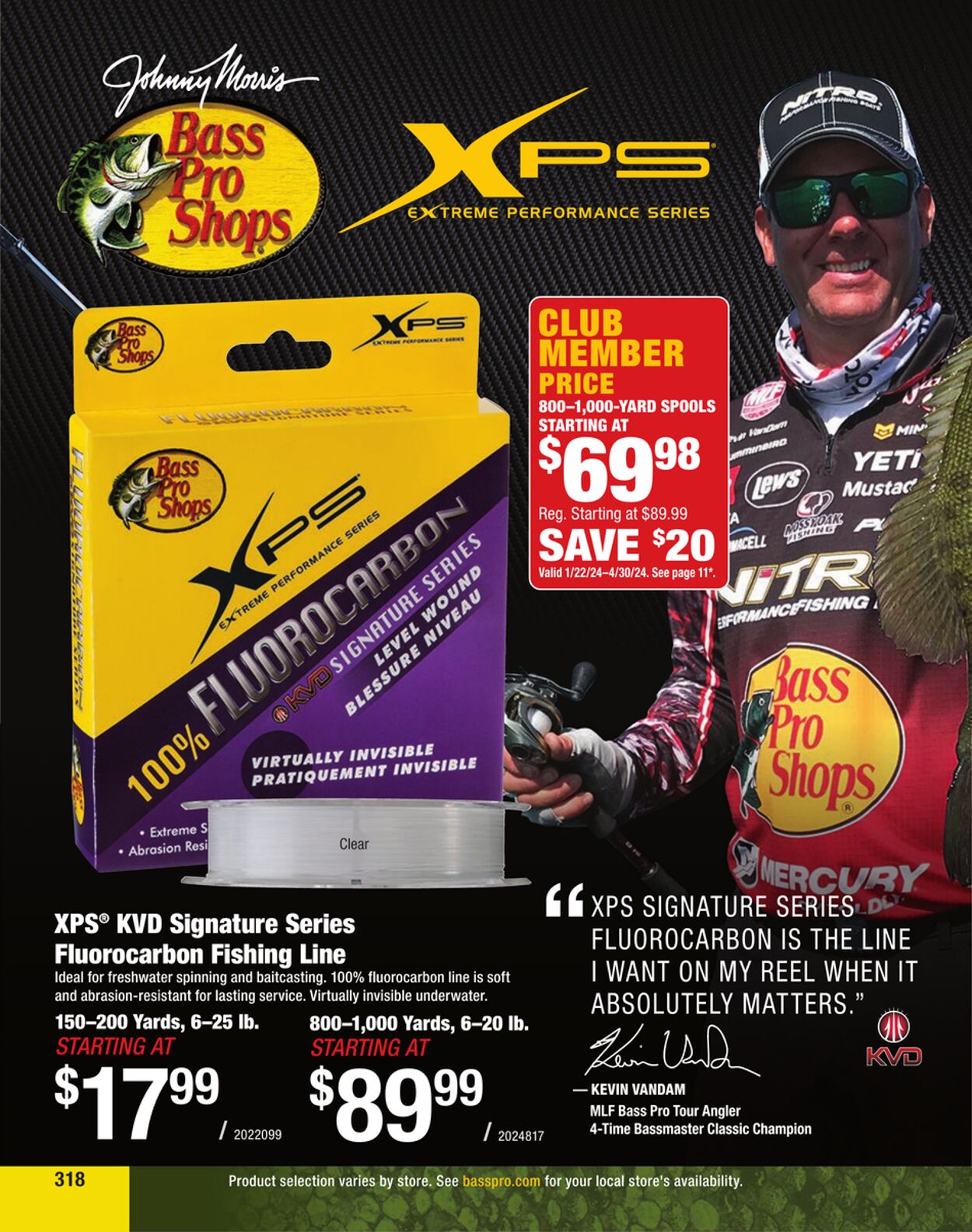 Weekly ad Bass Pro 01/01/2024 - 01/22/2025