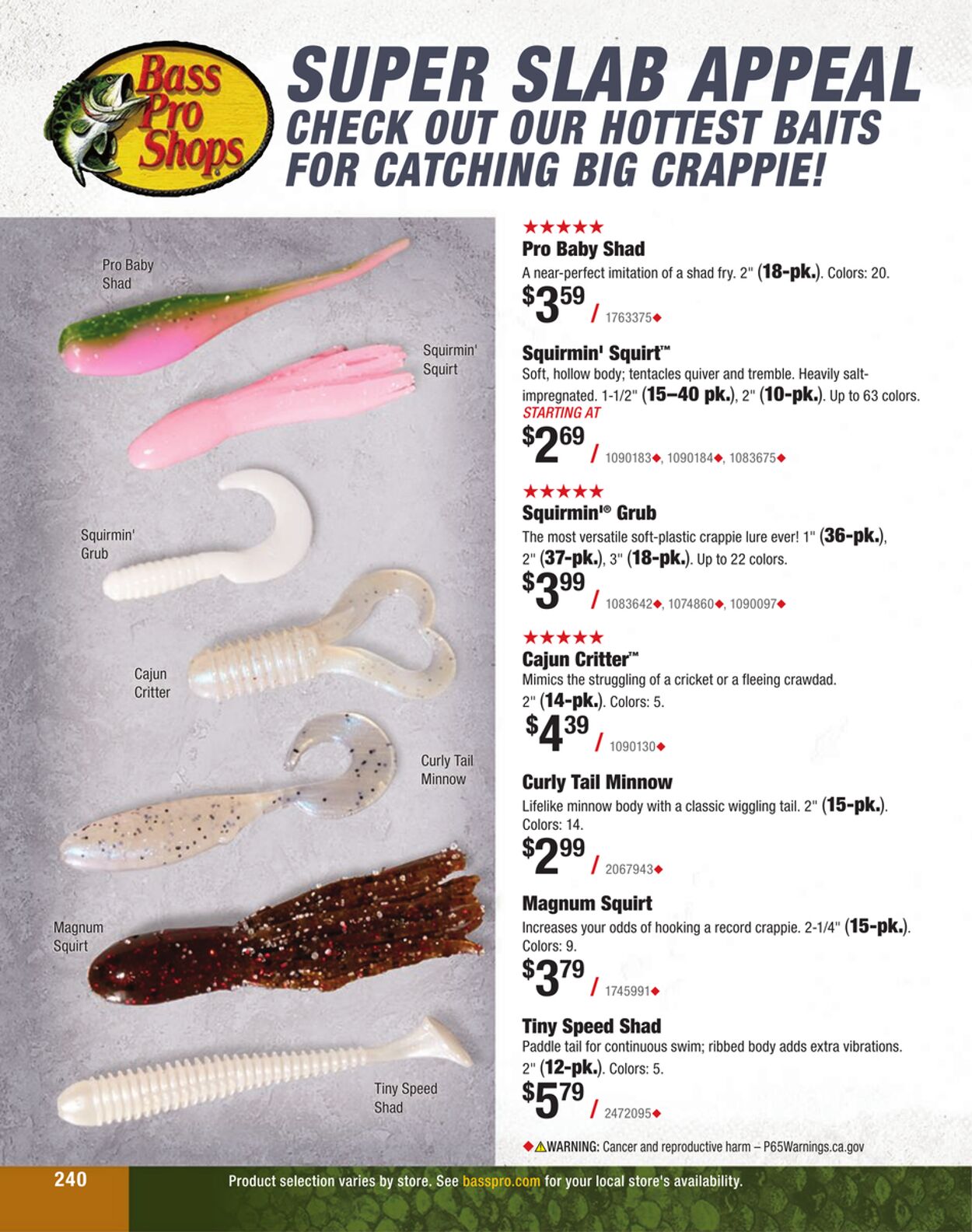 Weekly ad Bass Pro 01/01/2024 - 01/22/2025