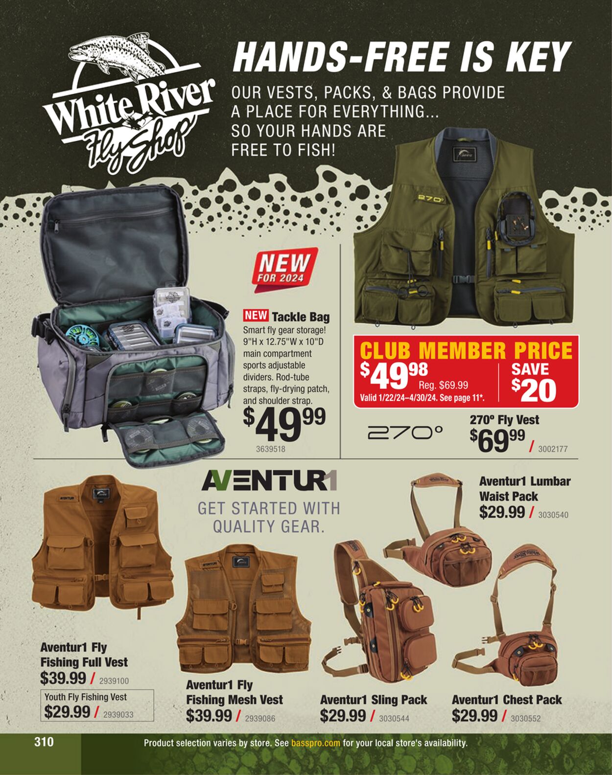 Weekly ad Bass Pro 01/01/2024 - 01/22/2025