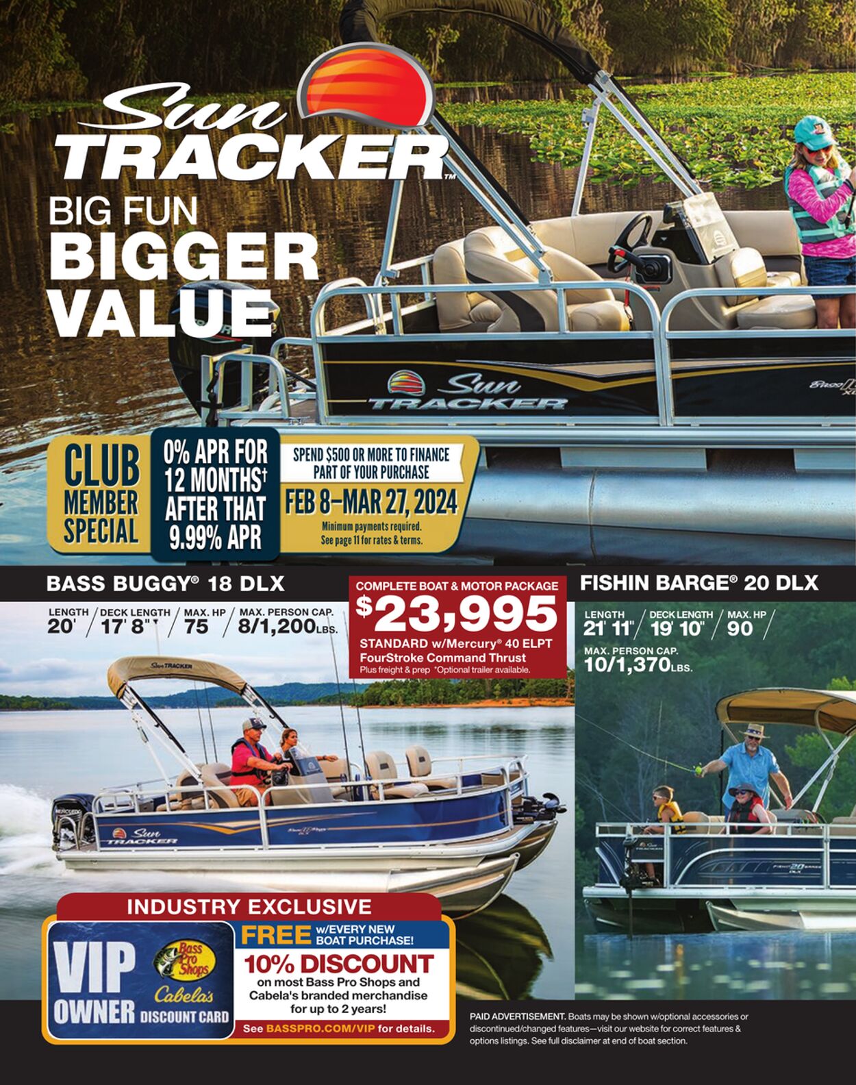 Weekly ad Bass Pro 01/01/2024 - 01/22/2025