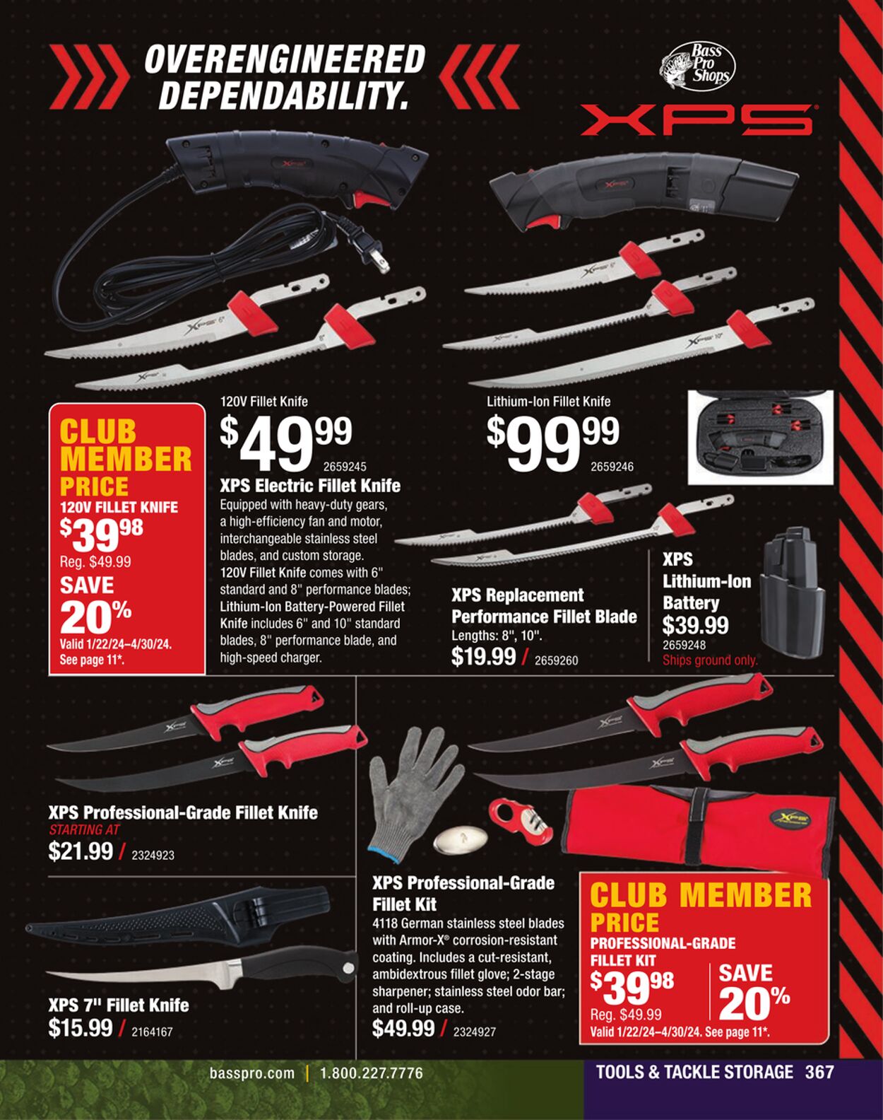 Weekly ad Bass Pro 01/01/2024 - 01/22/2025