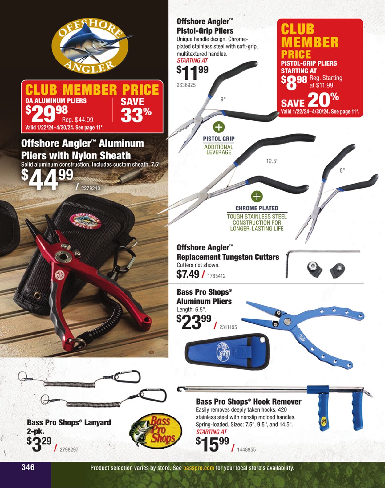 Weekly ad Bass Pro 01/01/2024 - 01/22/2025