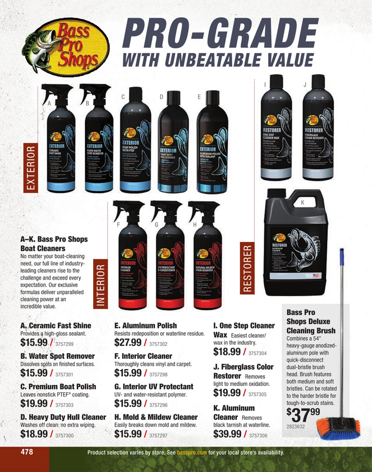 Weekly ad Bass Pro 01/01/2024 - 01/22/2025