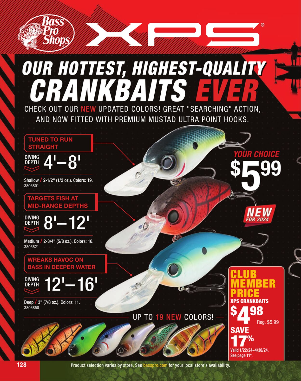 Weekly ad Bass Pro 01/01/2024 - 01/22/2025