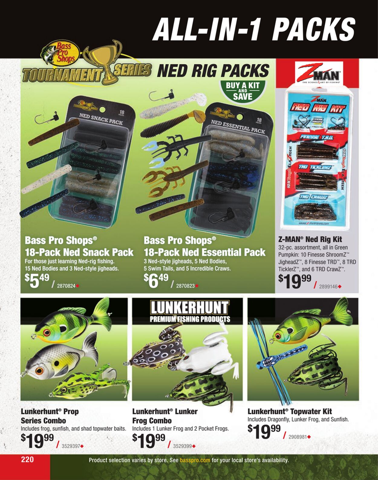 Weekly ad Bass Pro 01/01/2024 - 01/22/2025