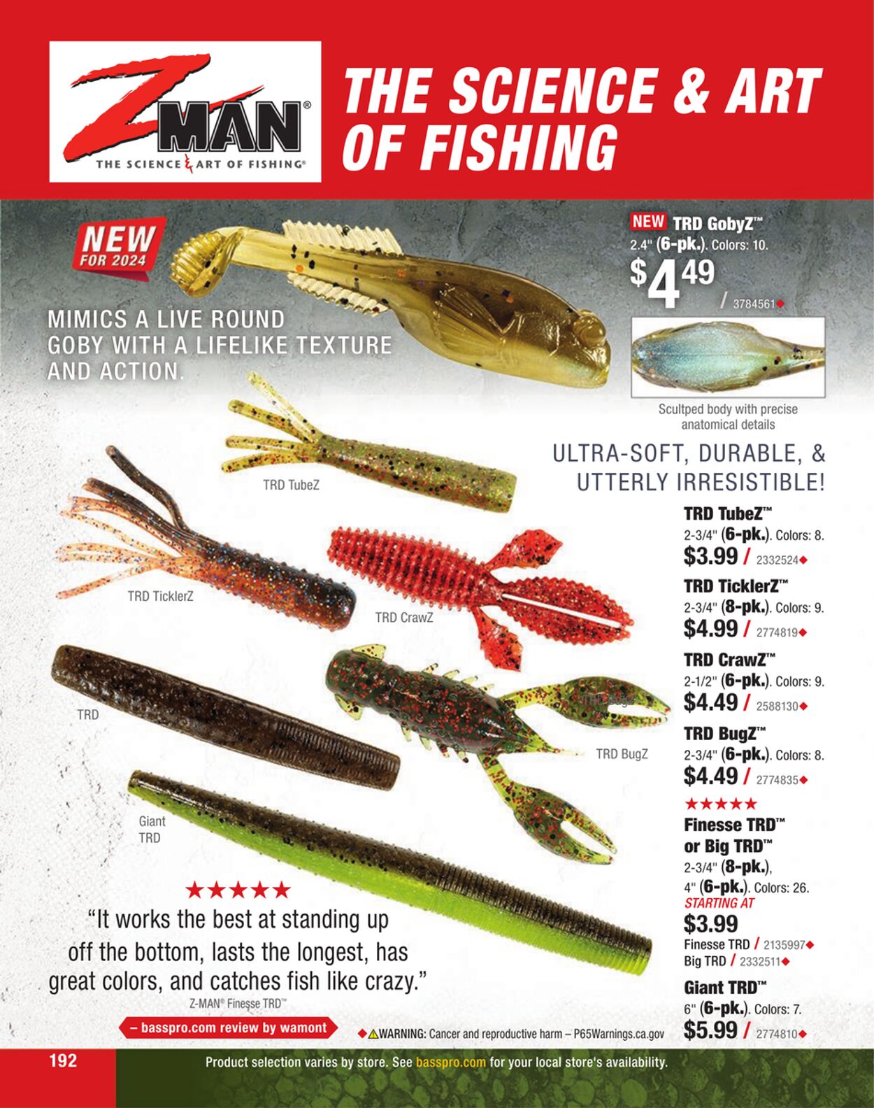 Weekly ad Bass Pro 01/01/2024 - 01/22/2025