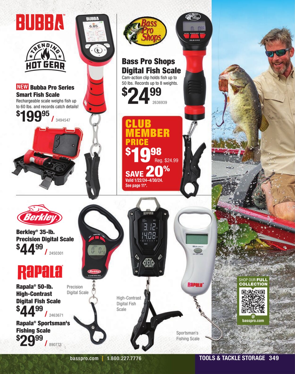 Weekly ad Bass Pro 01/01/2024 - 01/22/2025