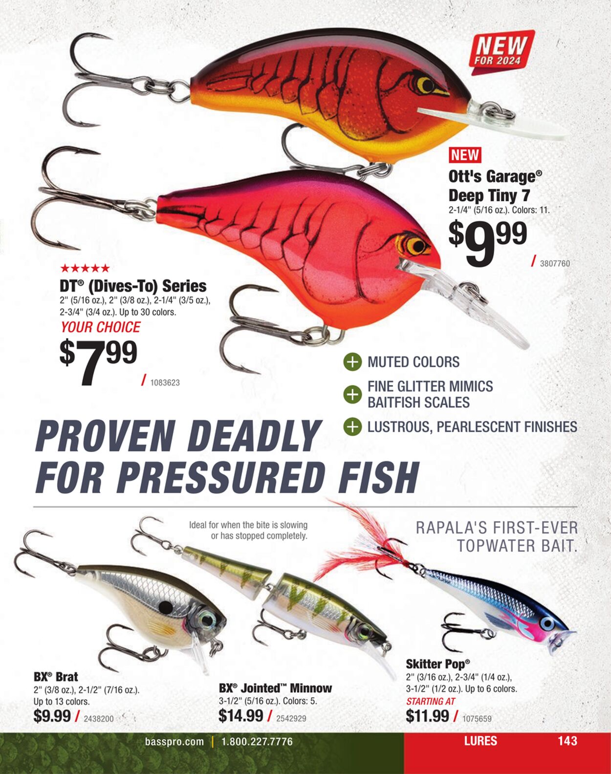 Weekly ad Bass Pro 01/01/2024 - 01/22/2025