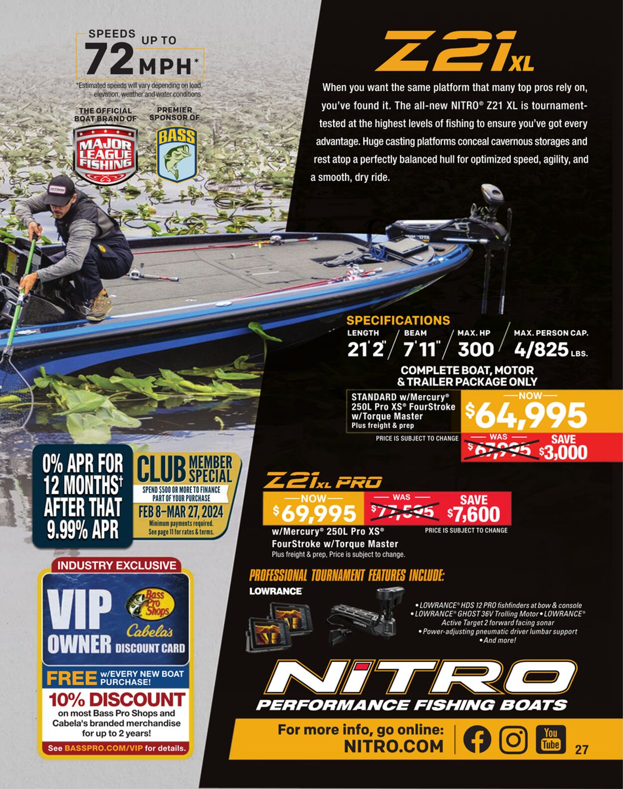 Weekly ad Bass Pro 01/01/2024 - 01/22/2025